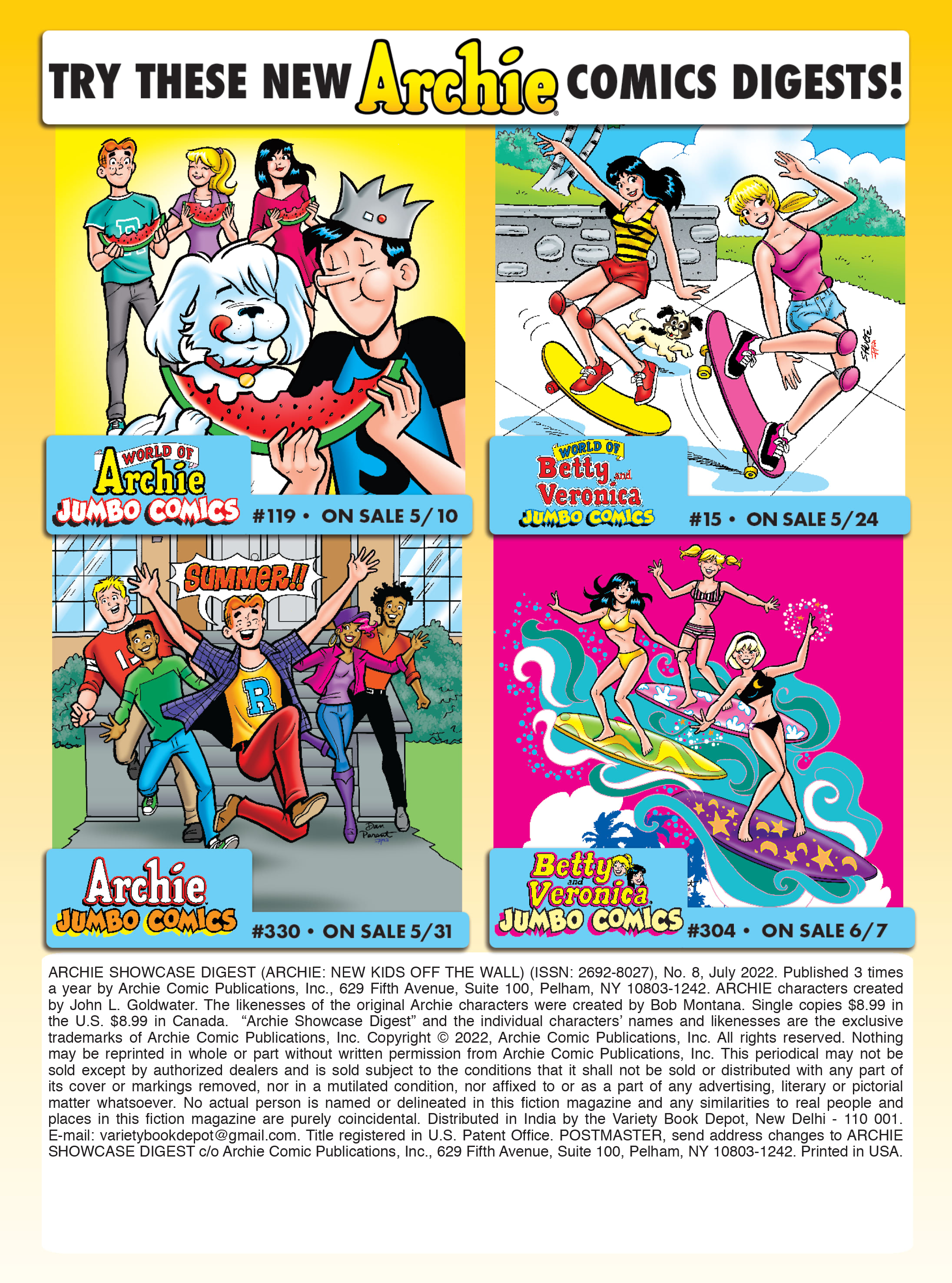 Archie Showcase Digest (2020-) issue 8 - Page 184