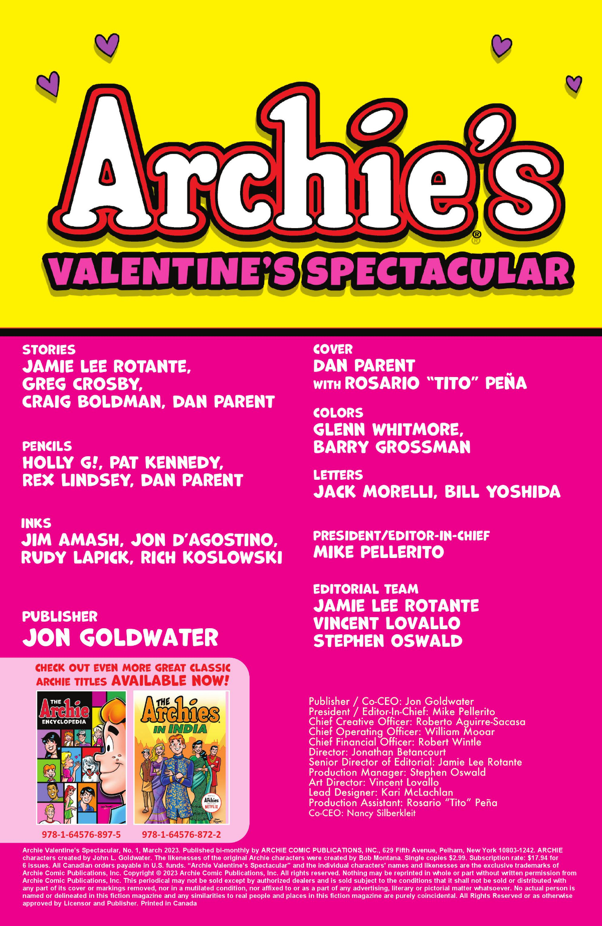 Archie Valentine's Spectacular (2023): Chapter 1 - Page 2