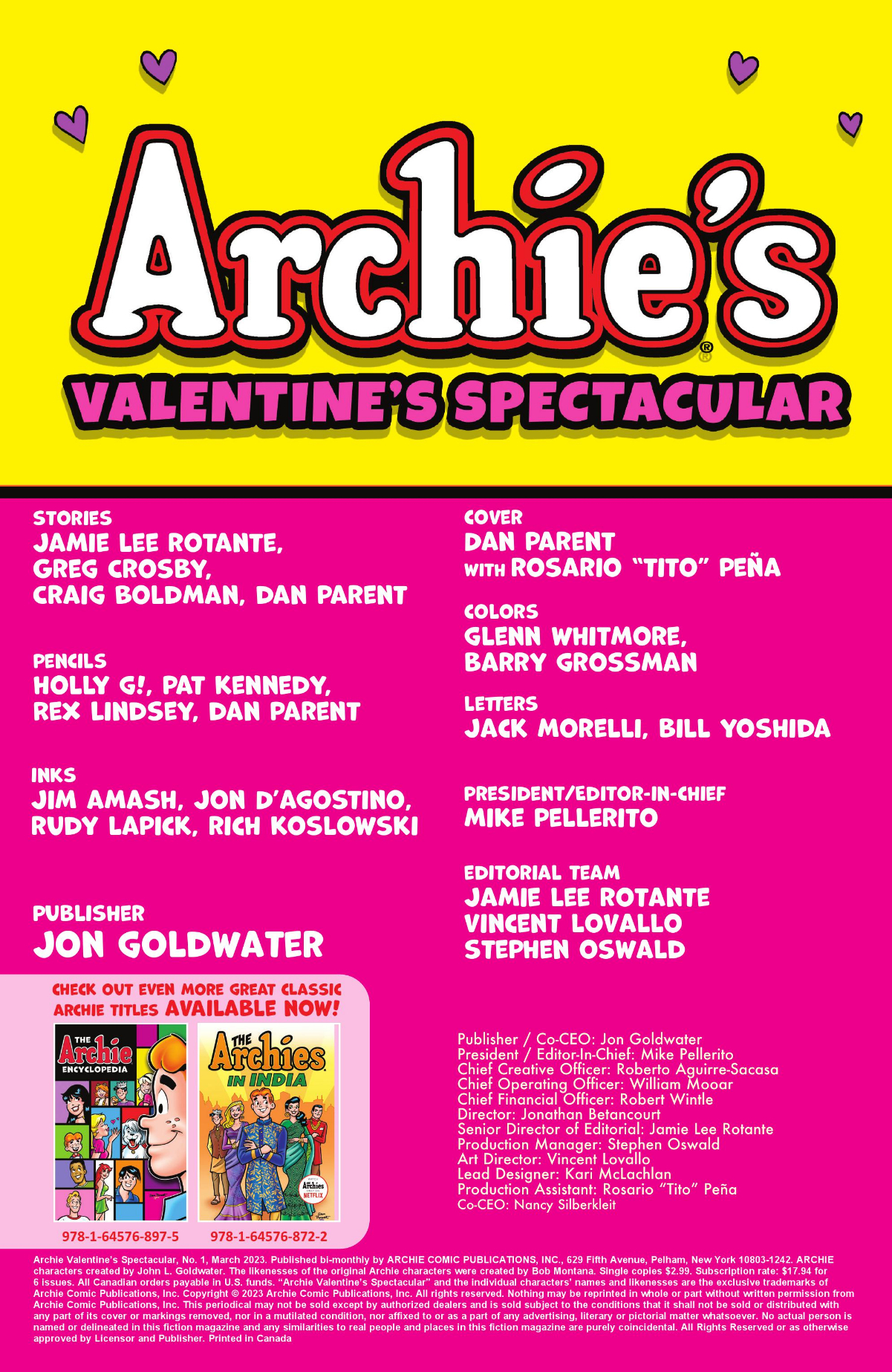 Archie Valentine's Spectacular (2023) issue 1 - Page 2