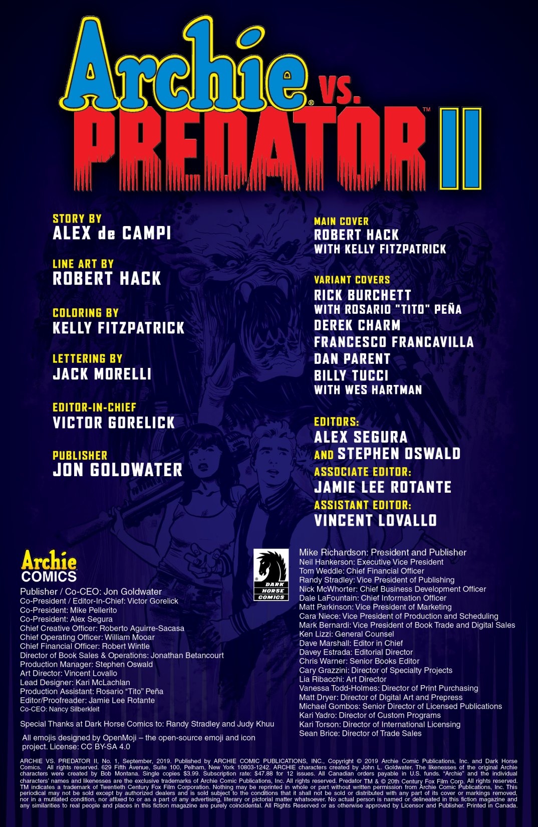 Archie vs Predator Vol. 2 (2019-): Chapter 1 - Page 2