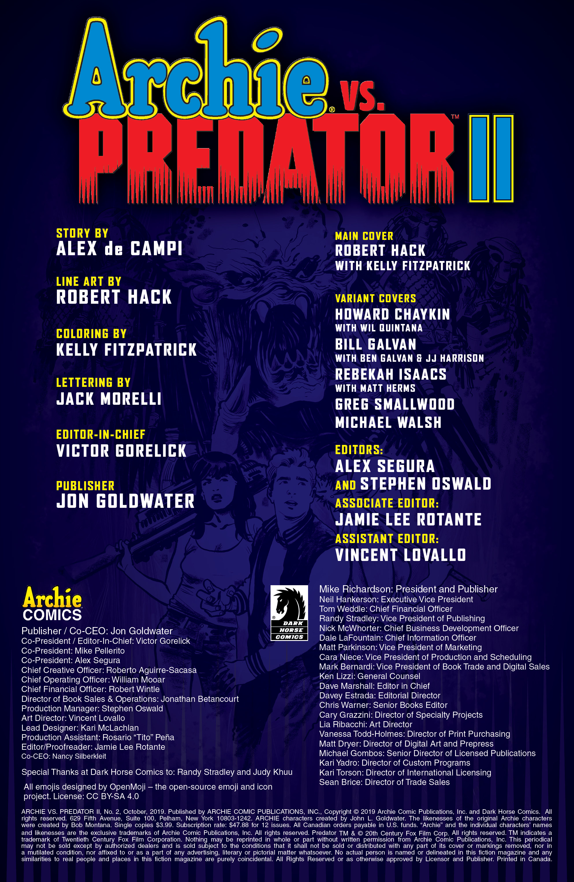 Archie vs Predator Vol. 2 (2019-): Chapter 2 - Page 2