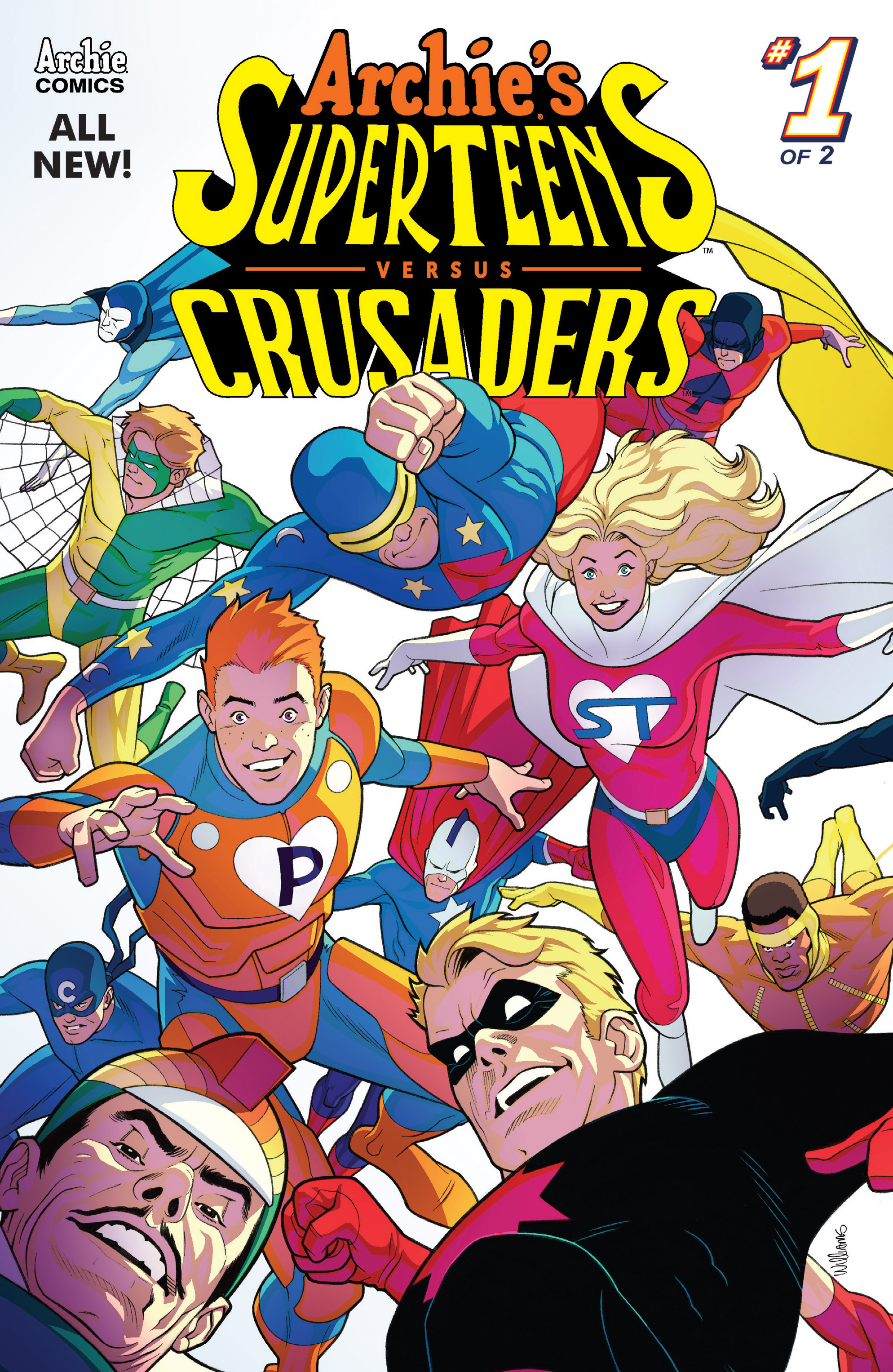 Archie’s Superteens Versus Crusaders (2018-): Chapter 1 - Page 1
