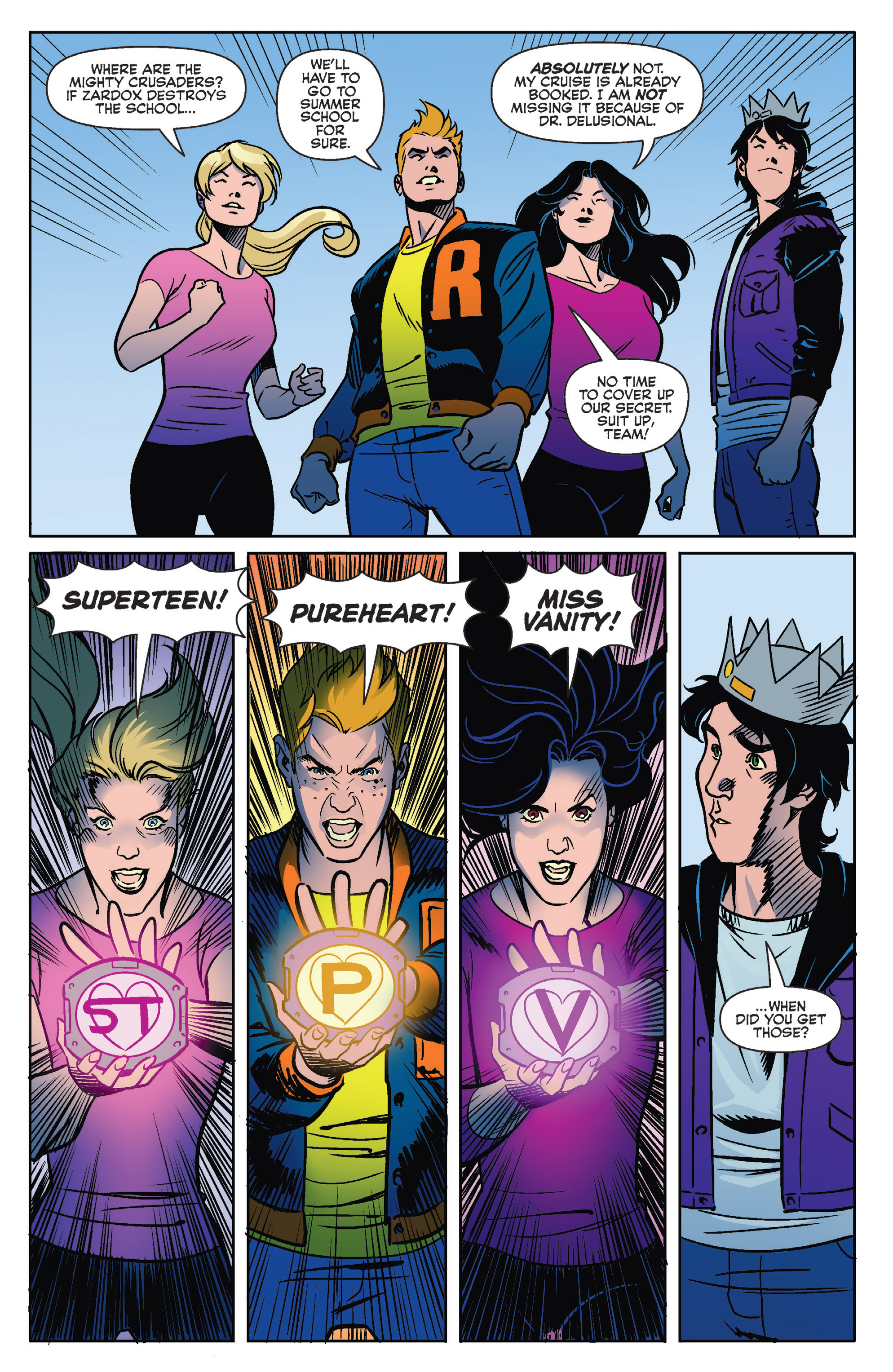 Archie's Superteens Versus Crusaders (2018-) issue 1 - Page 16