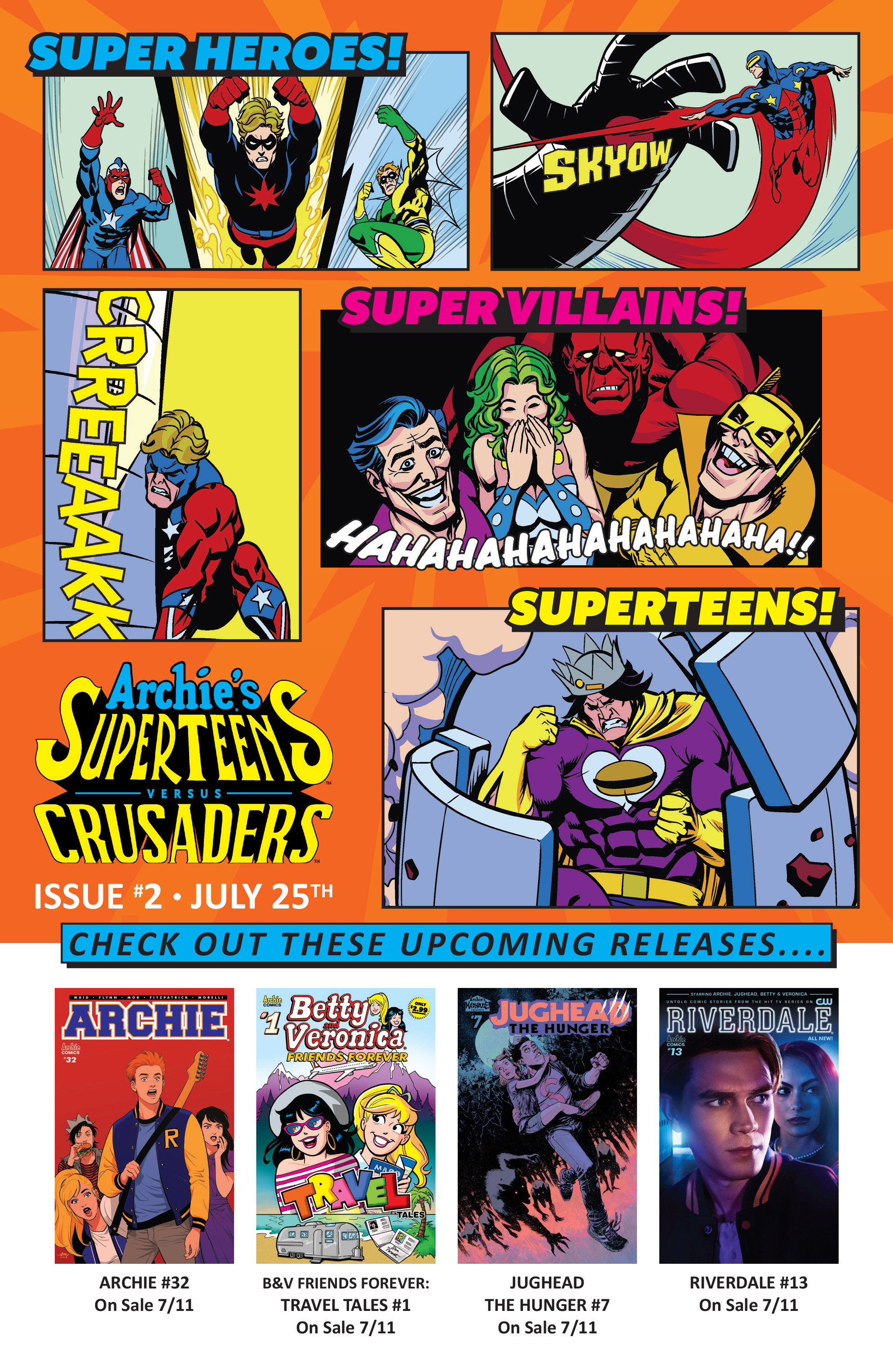 Archie's Superteens Versus Crusaders (2018-) issue 1 - Page 21