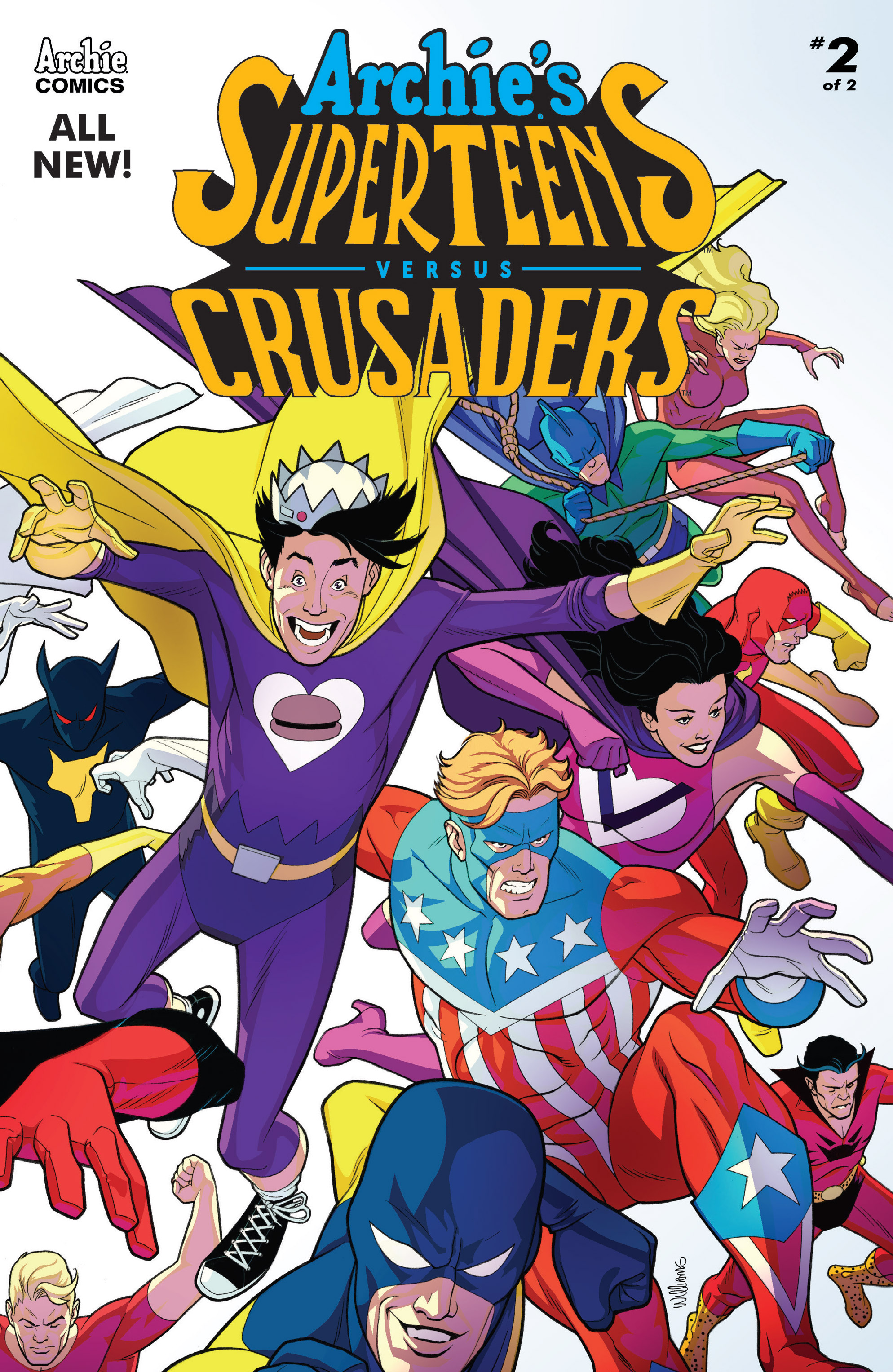 Archie’s Superteens Versus Crusaders (2018-): Chapter 2 - Page 1