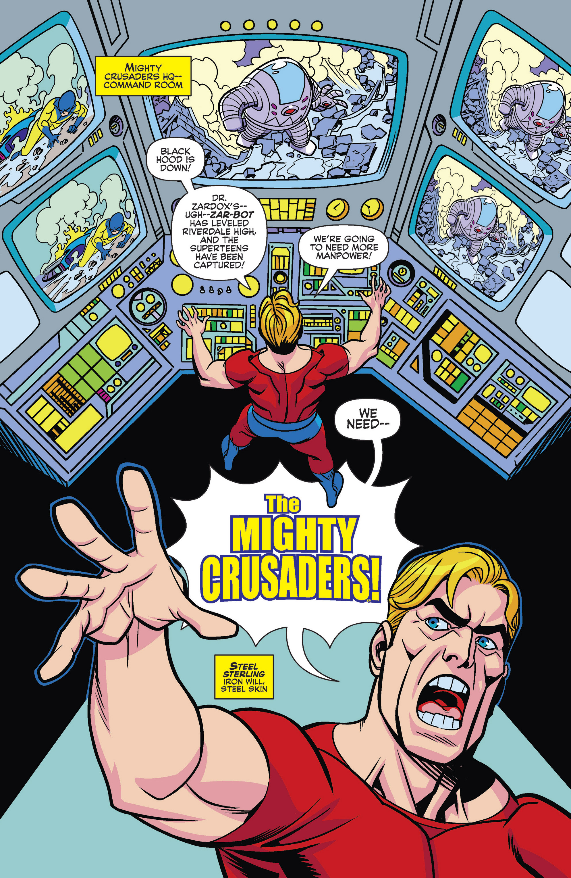 Archie’s Superteens Versus Crusaders (2018-): Chapter 2 - Page 3