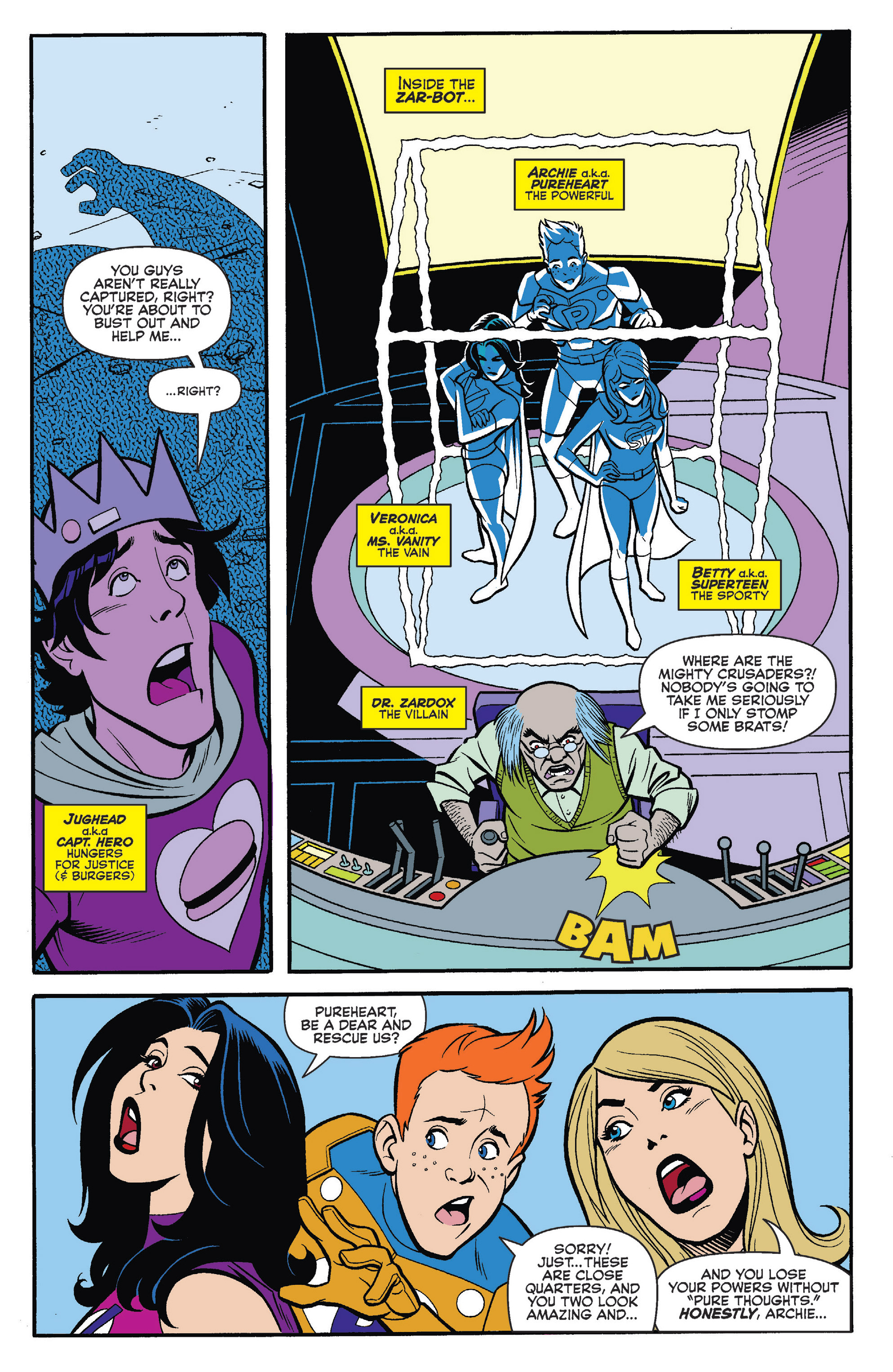 Archie's Superteens Versus Crusaders (2018-) issue 2 - Page 5