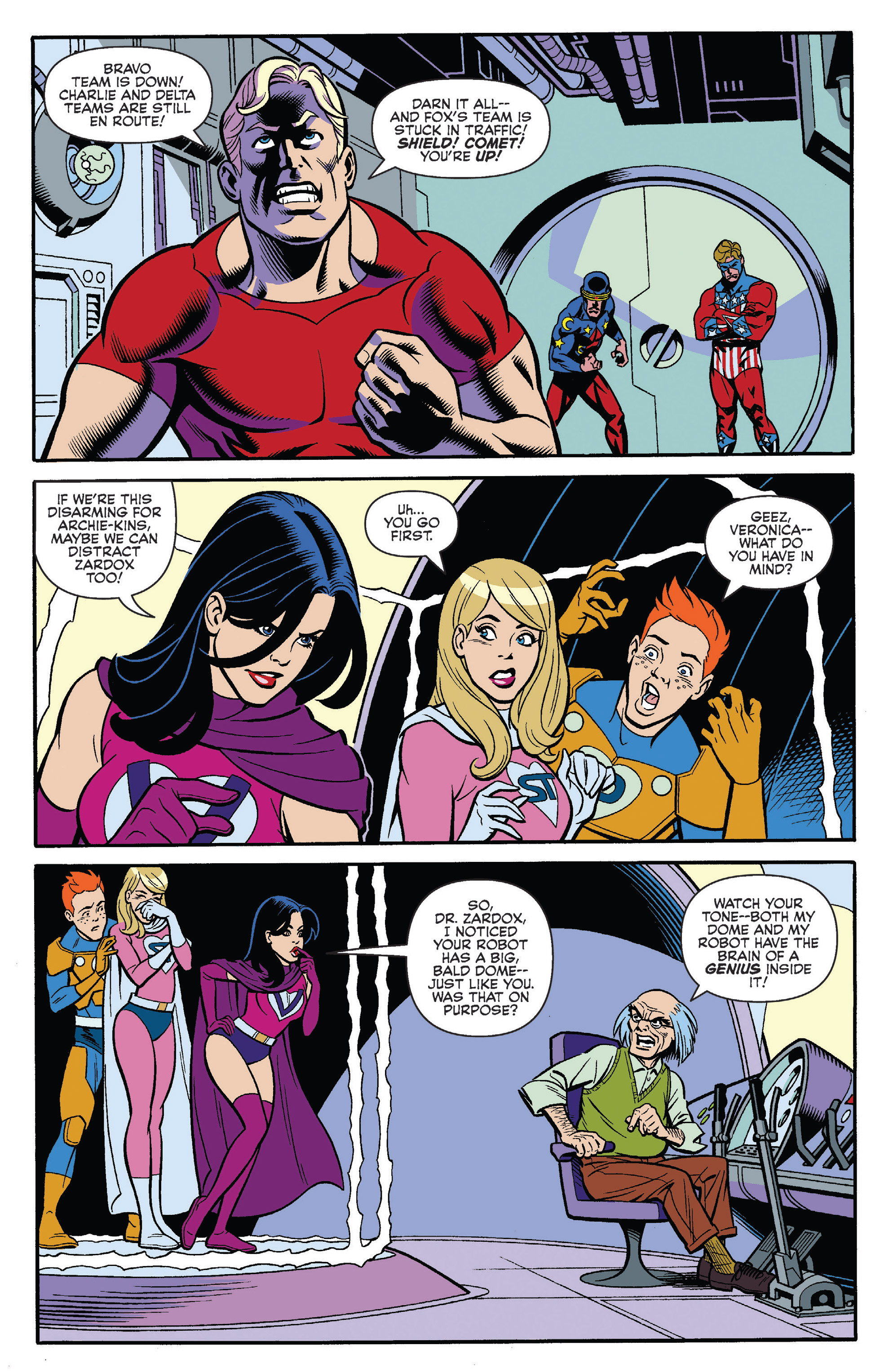 Archie's Superteens Versus Crusaders (2018-) issue 2 - Page 8