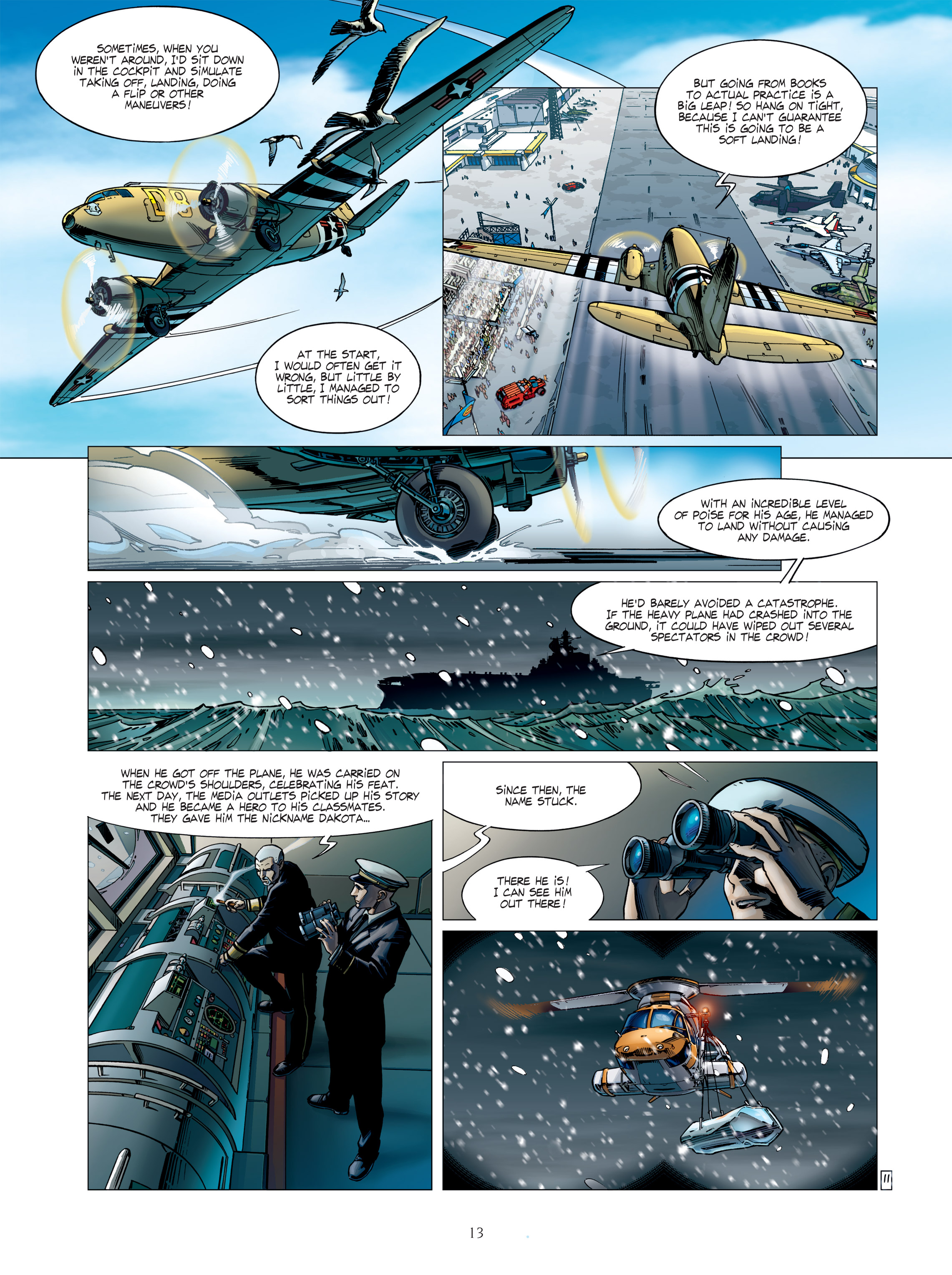 <{ $series->title }} issue 1 - Page 13