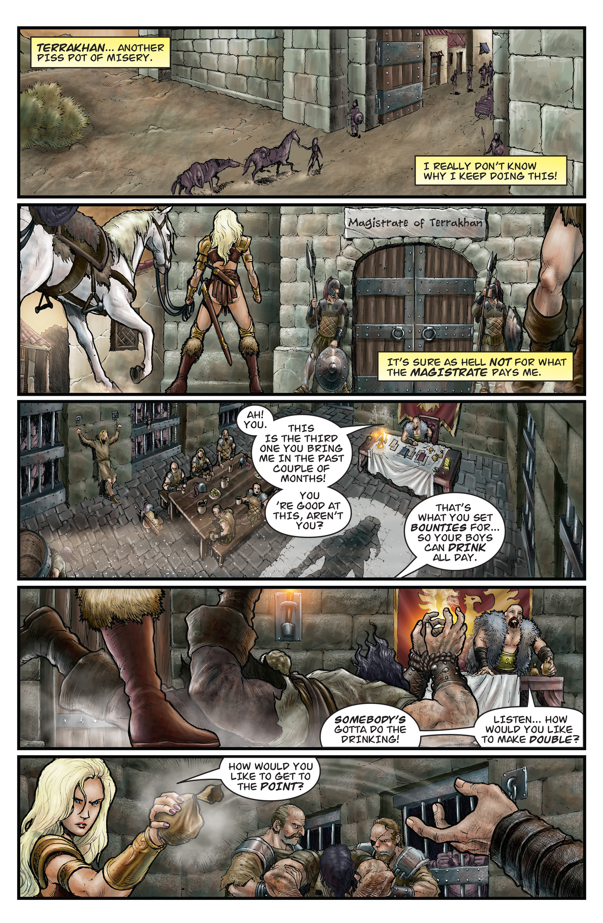 Arhian Head Huntress (2016-) issue 1 - Page 12