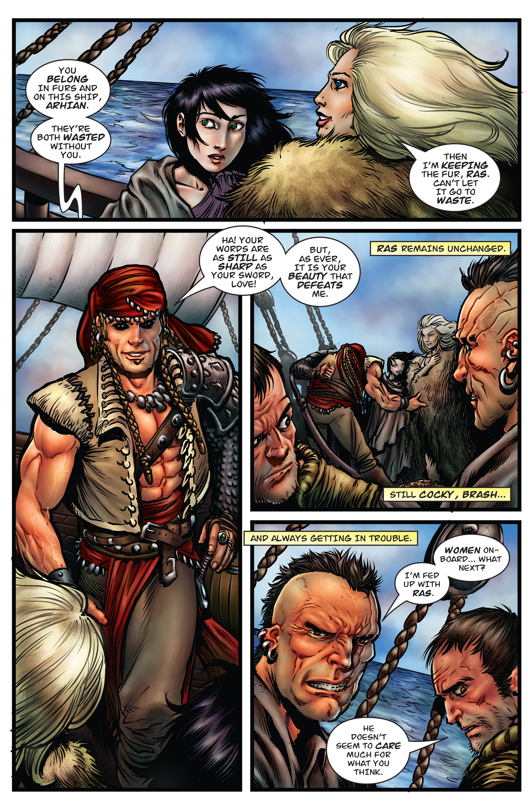 Arhian Head Huntress (2016-) issue 4 - Page 4