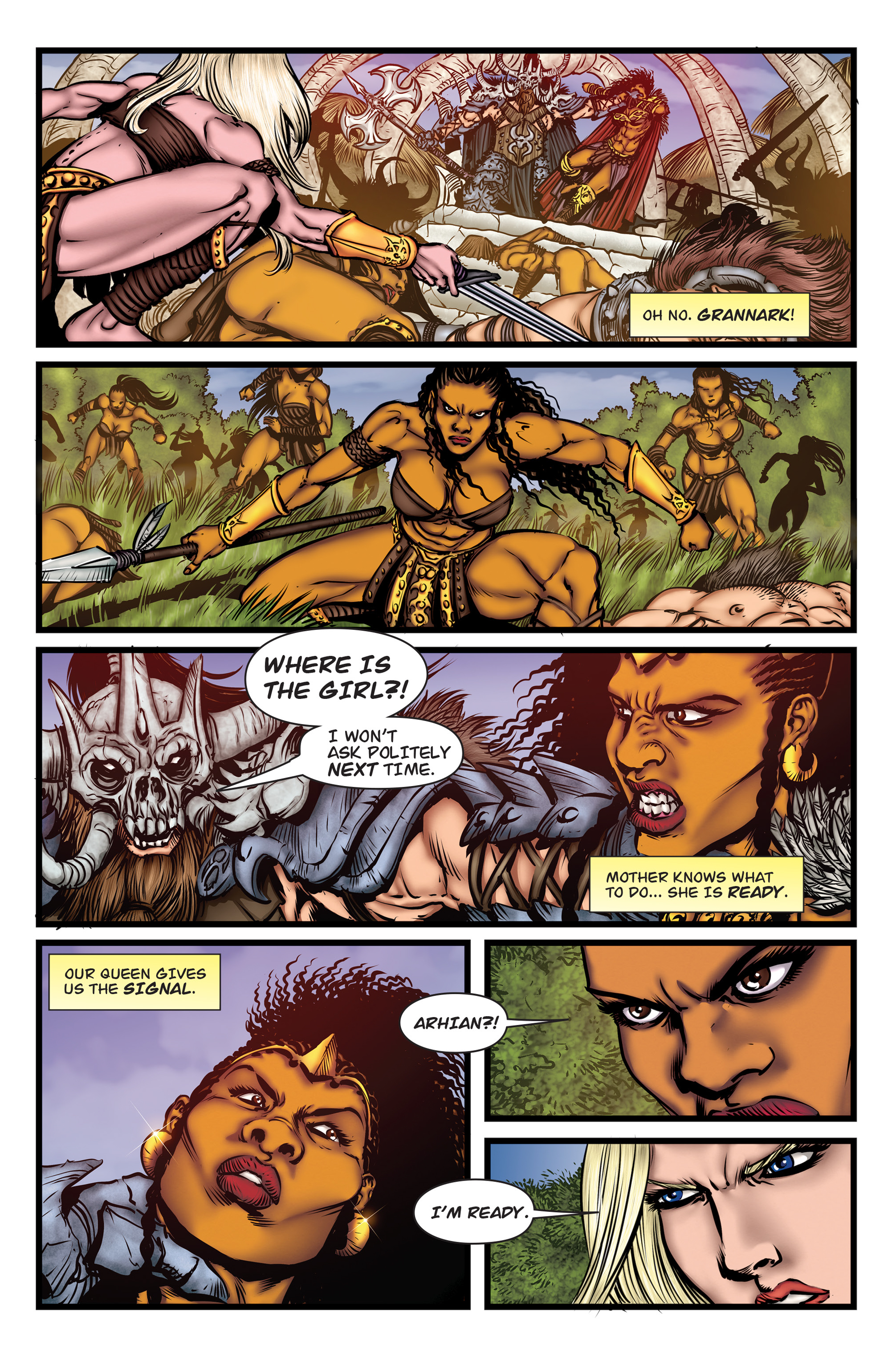 Arhian Head Huntress (2016-) issue 5 - Page 22