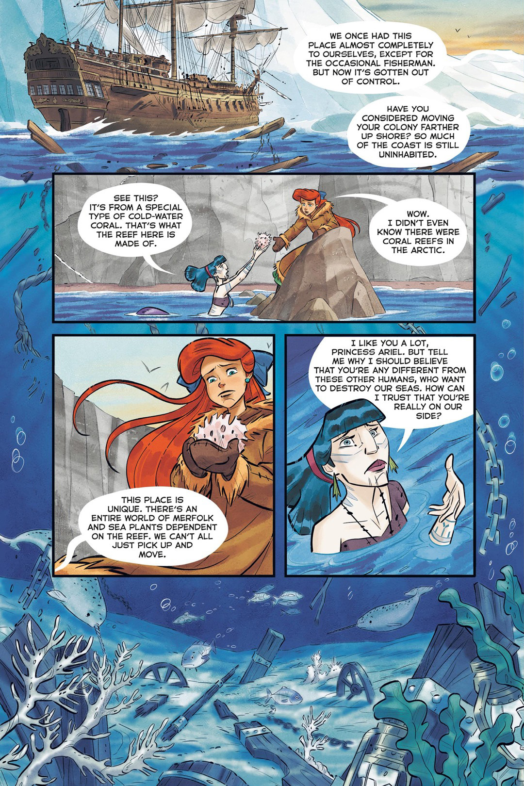 Ariel and the Curse of the Sea Witches (2023) issue GN - Page 38