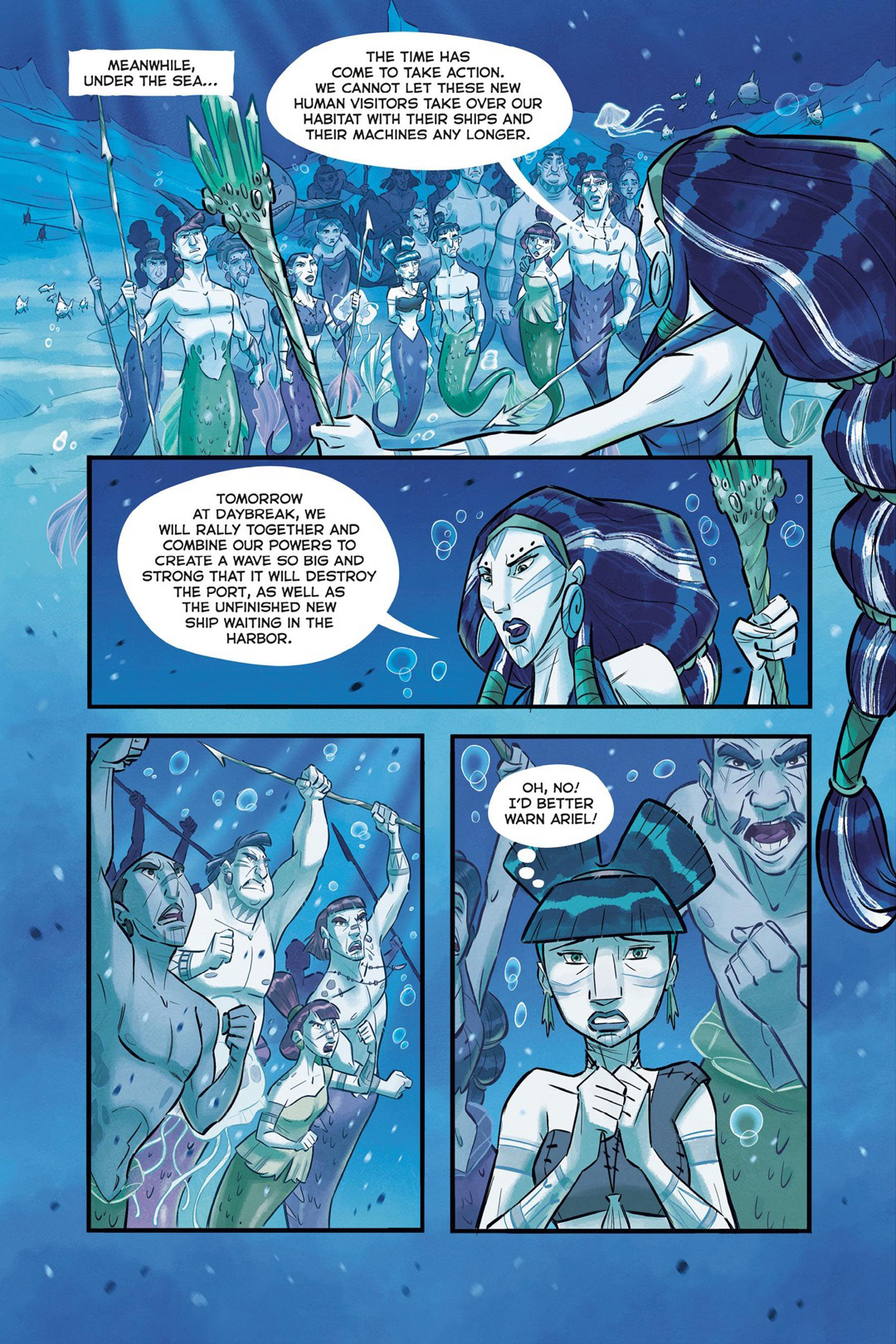 Ariel and the Curse of the Sea Witches (2023) issue GN - Page 76