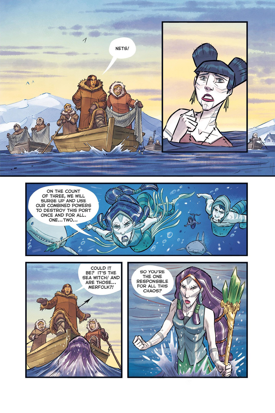 Ariel and the Curse of the Sea Witches (2023) issue GN - Page 87