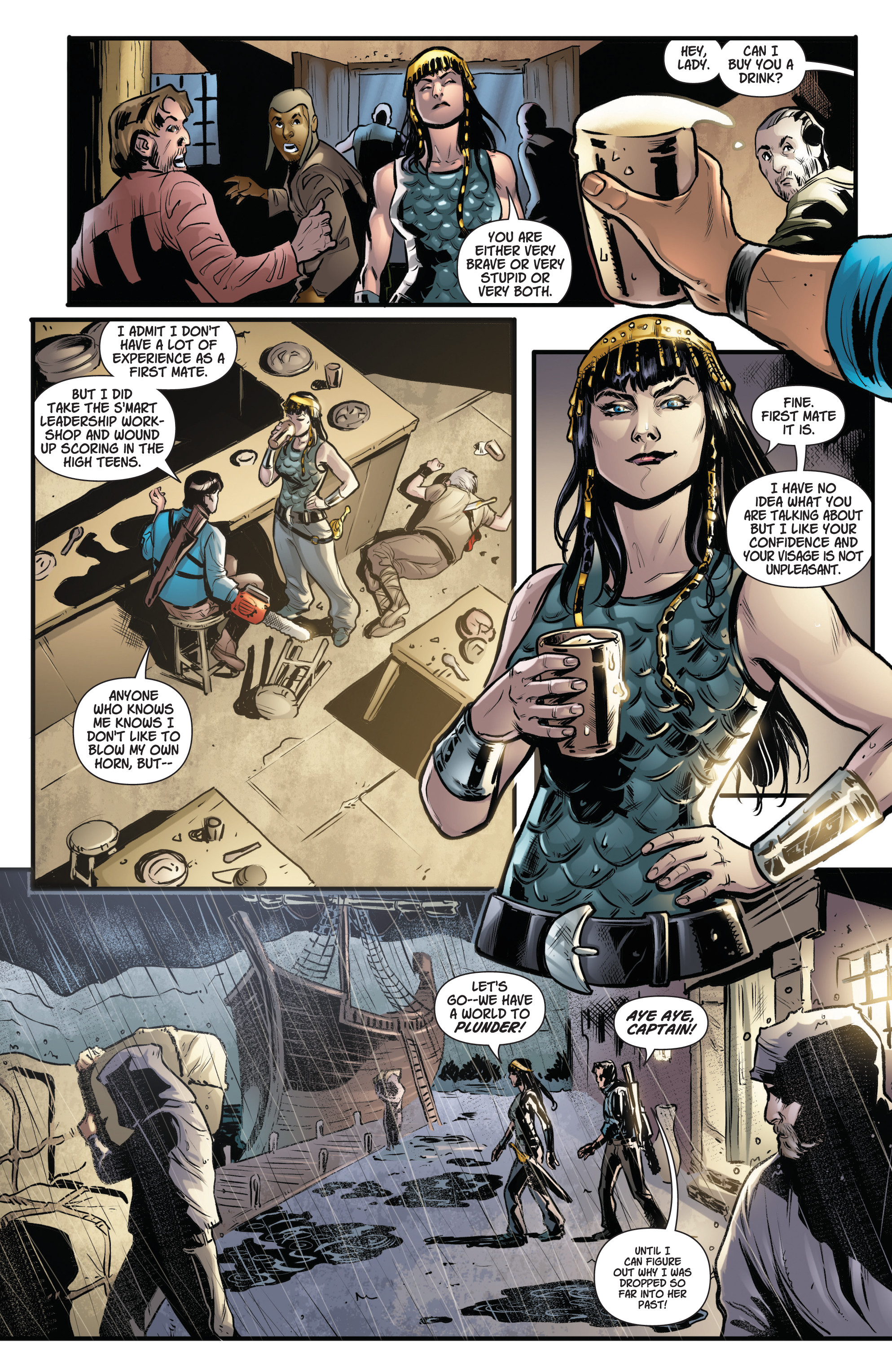 Army Of Darkness Xena Warrior Princess Forever...And A Day Chapter 3