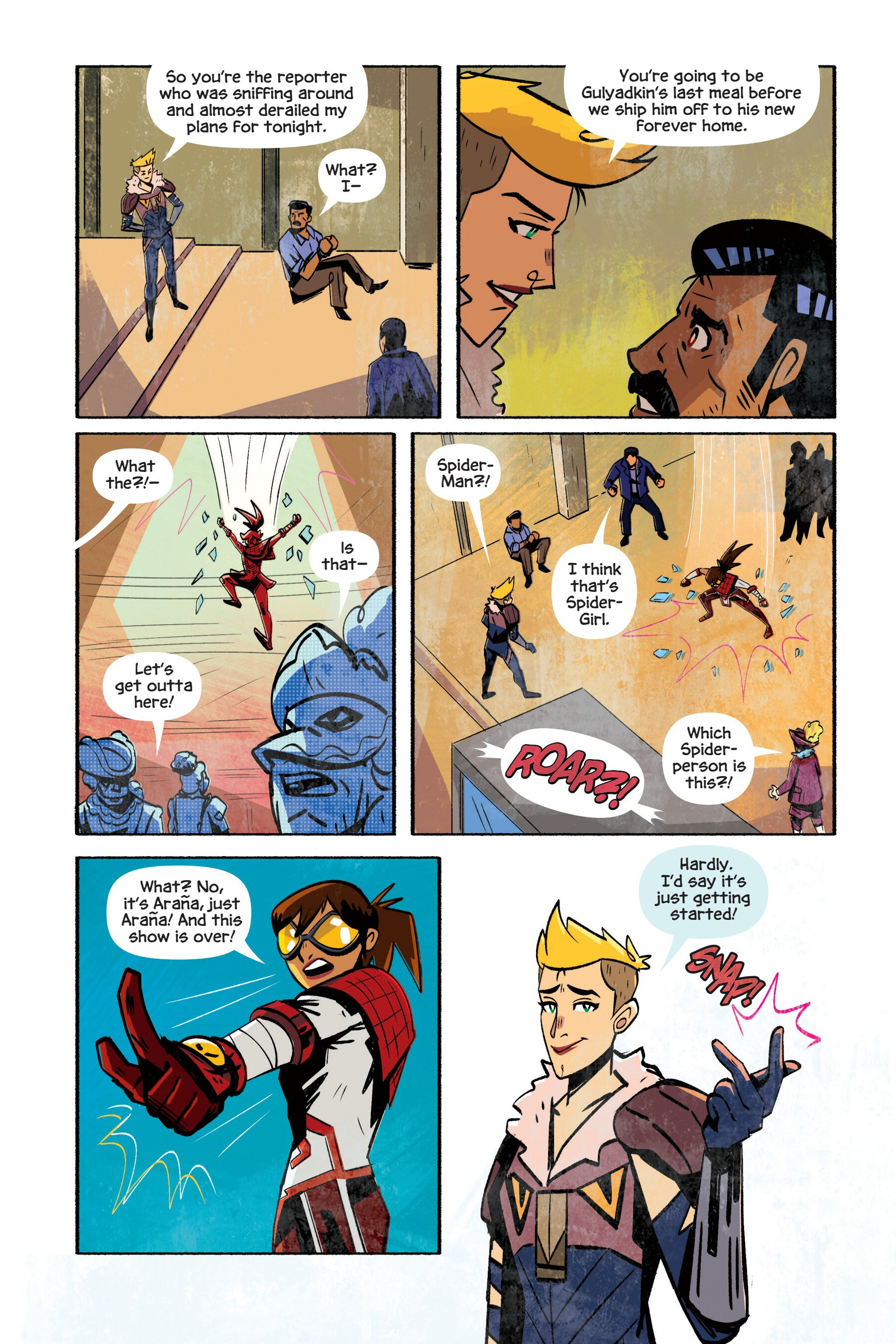 Around the Spider-Verse (Original Spider-Man Graphic Novel Anthology) (2025): Chapter GN - Page 21