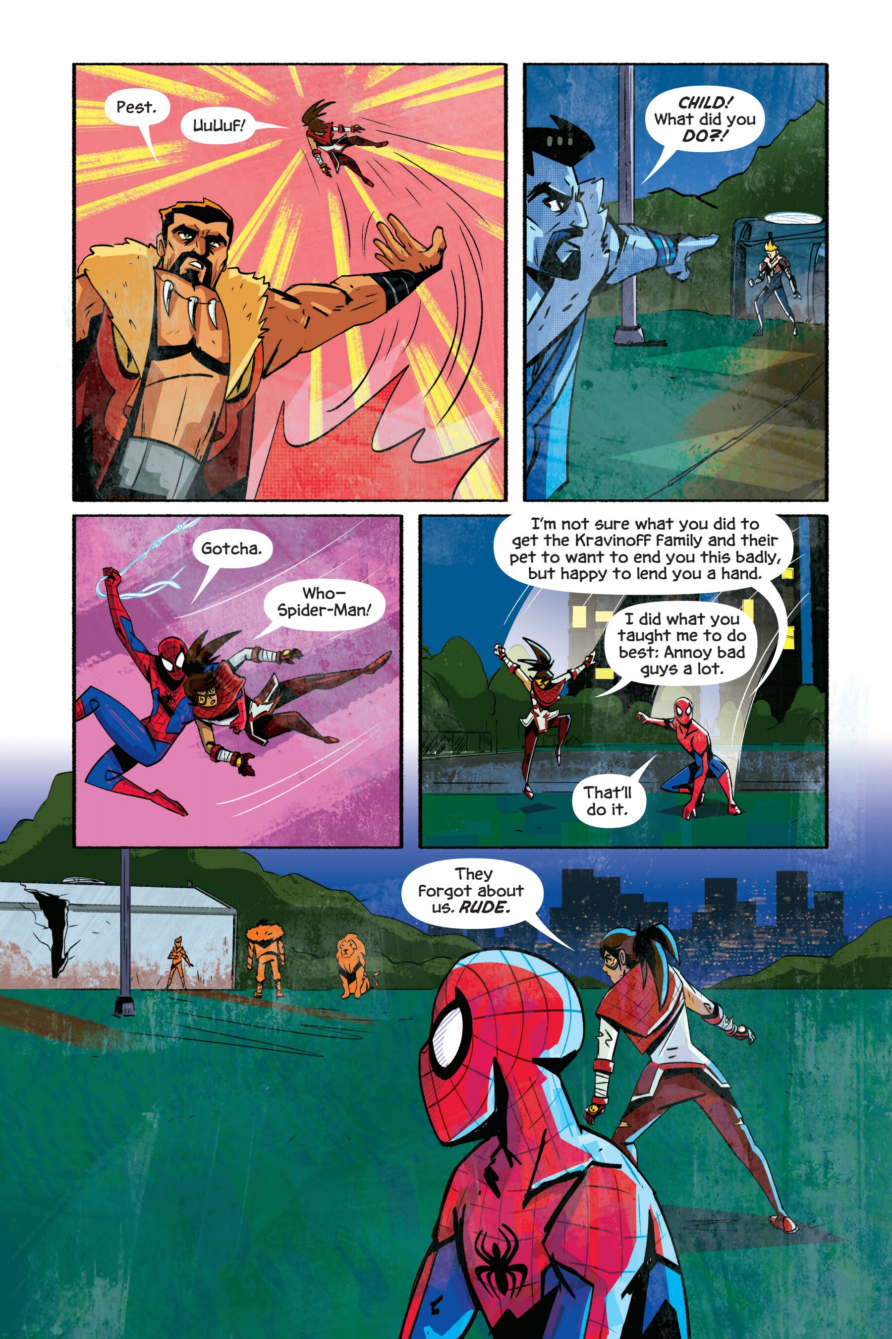 Around the Spider-Verse (Original Spider-Man Graphic Novel Anthology) (2025): Chapter GN - Page 35