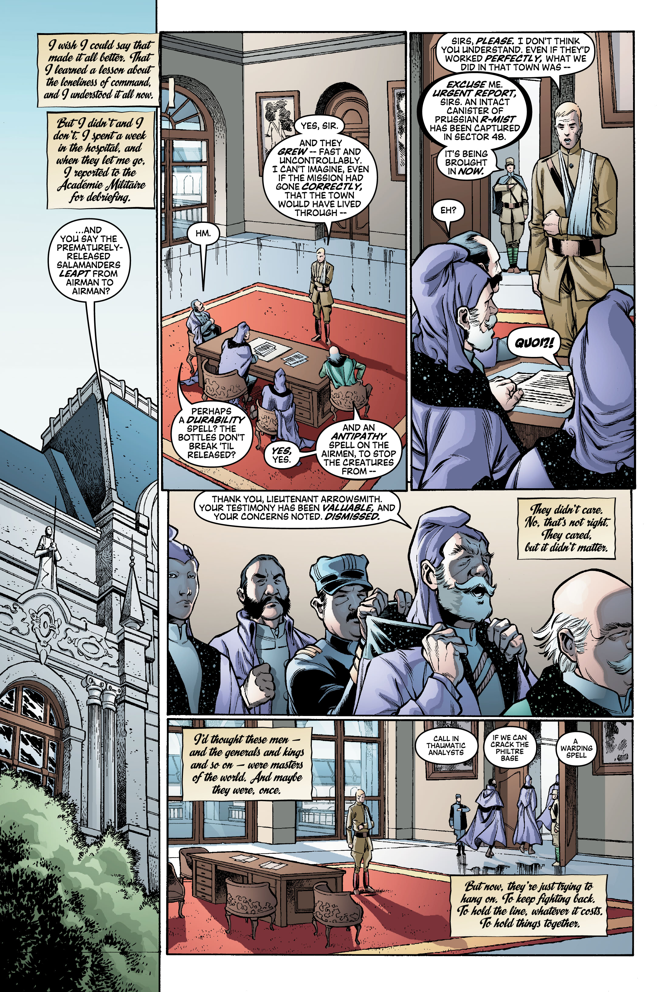 Arrowsmith: So Smart In Their Fine Uniforms (2022) issue TP - Page 146