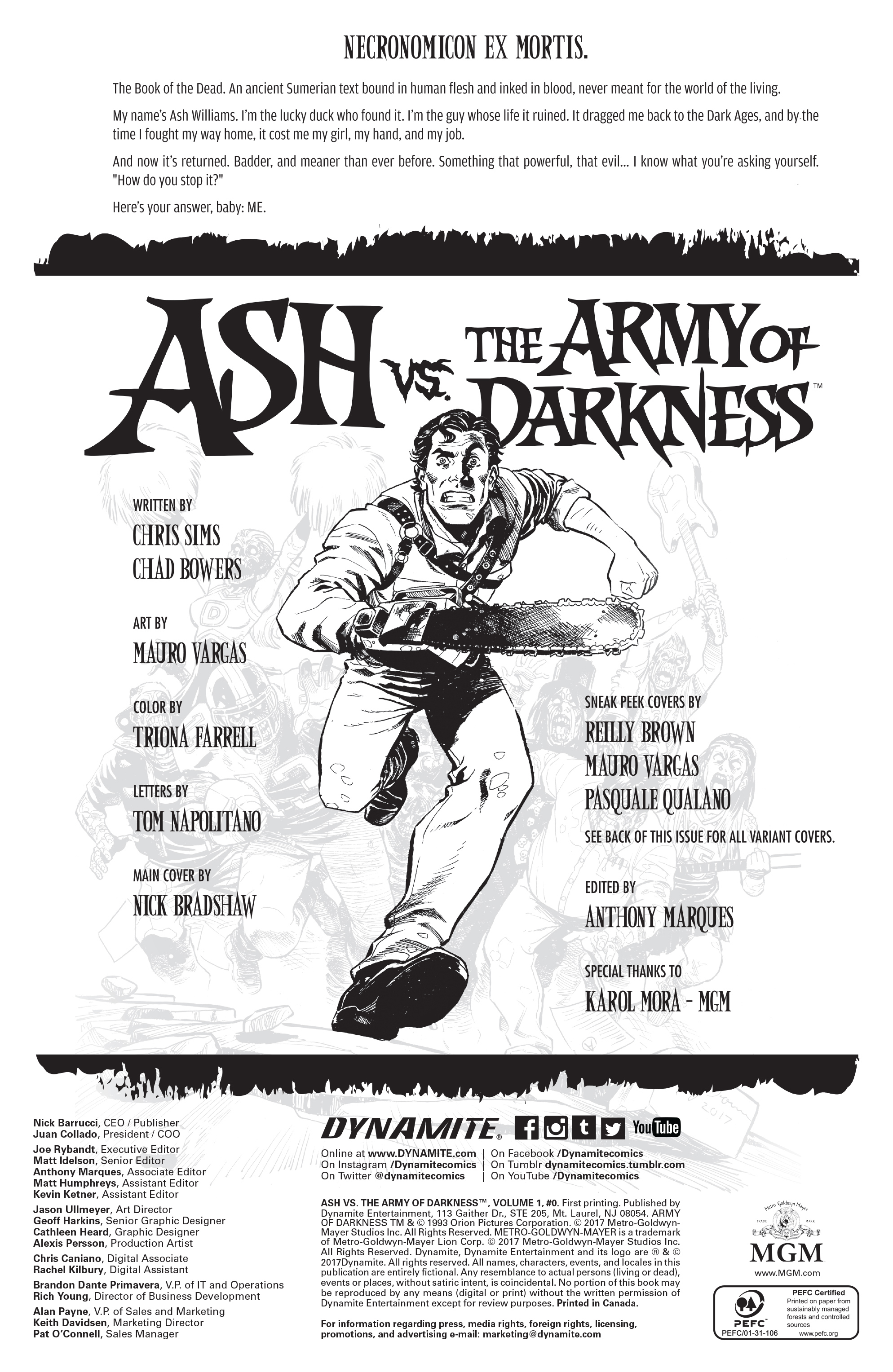 Ash Vs. The Army Of Darkness (2017) issue 0 - Page 5