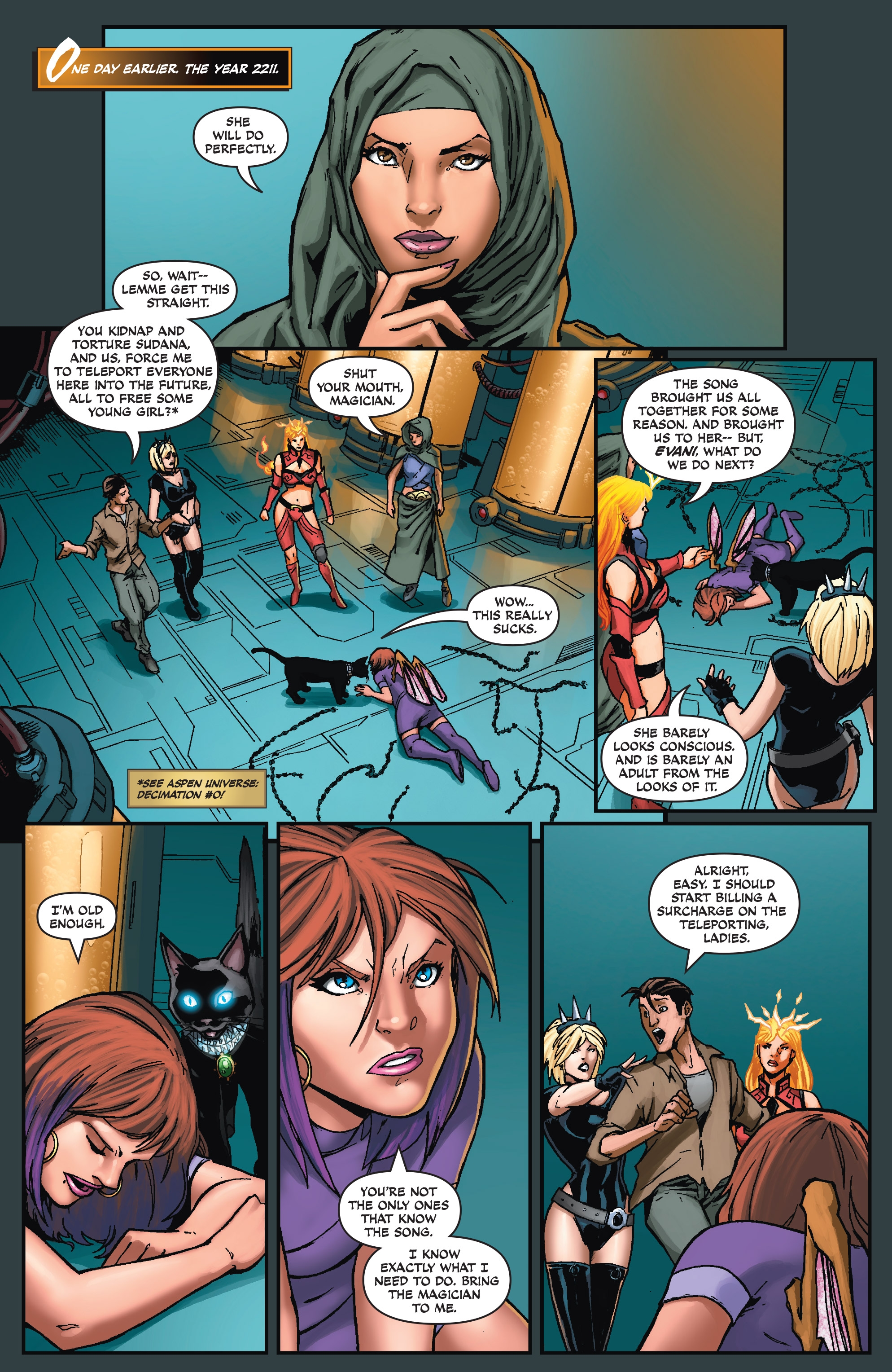 Aspen Universe: Decimation (2017) issue 1 - Page 7