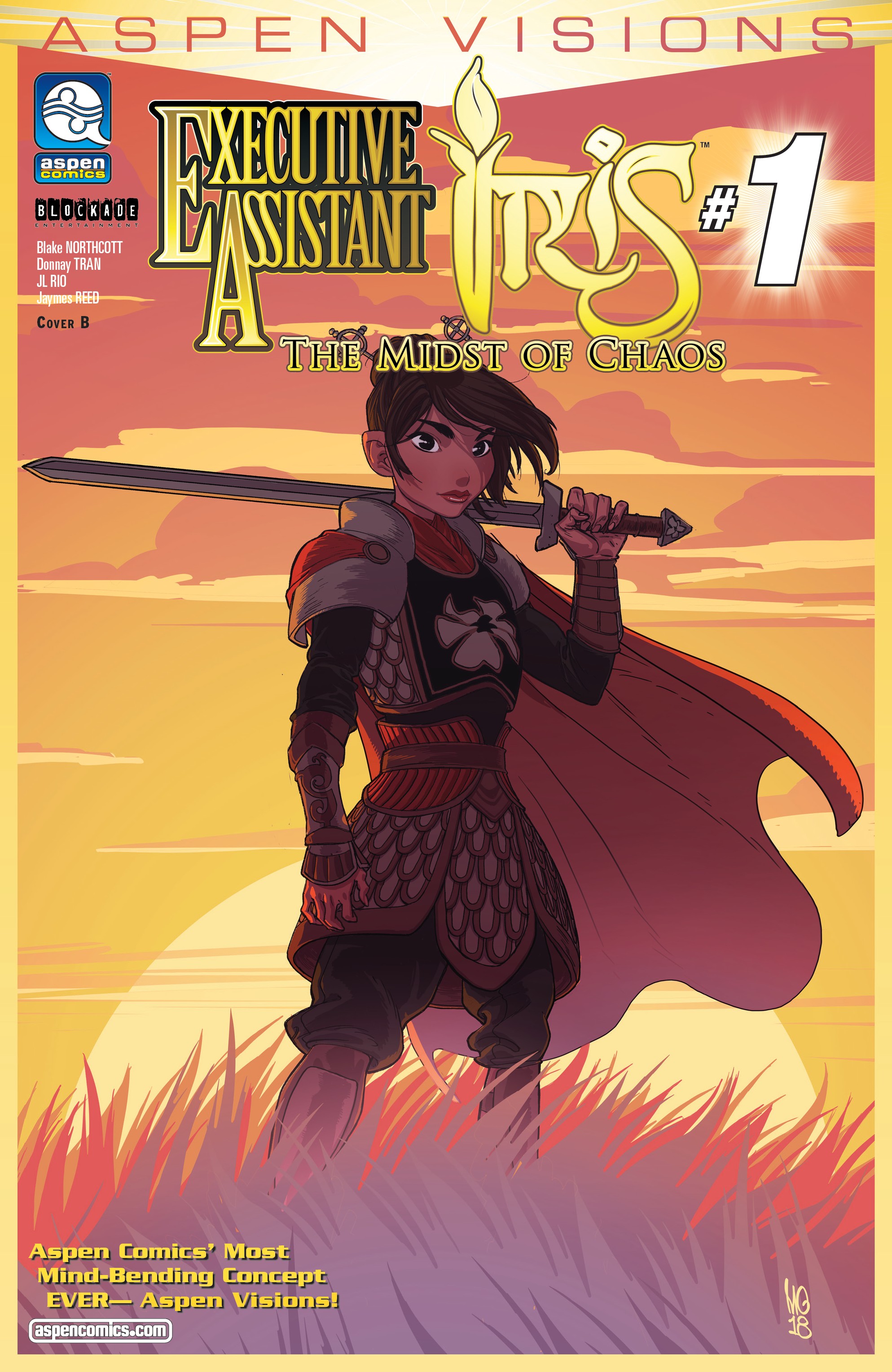 ASPEN VISIONS: Executive Assistant: Iris Vol. 1 (2019-): Chapter 1 - Page 2