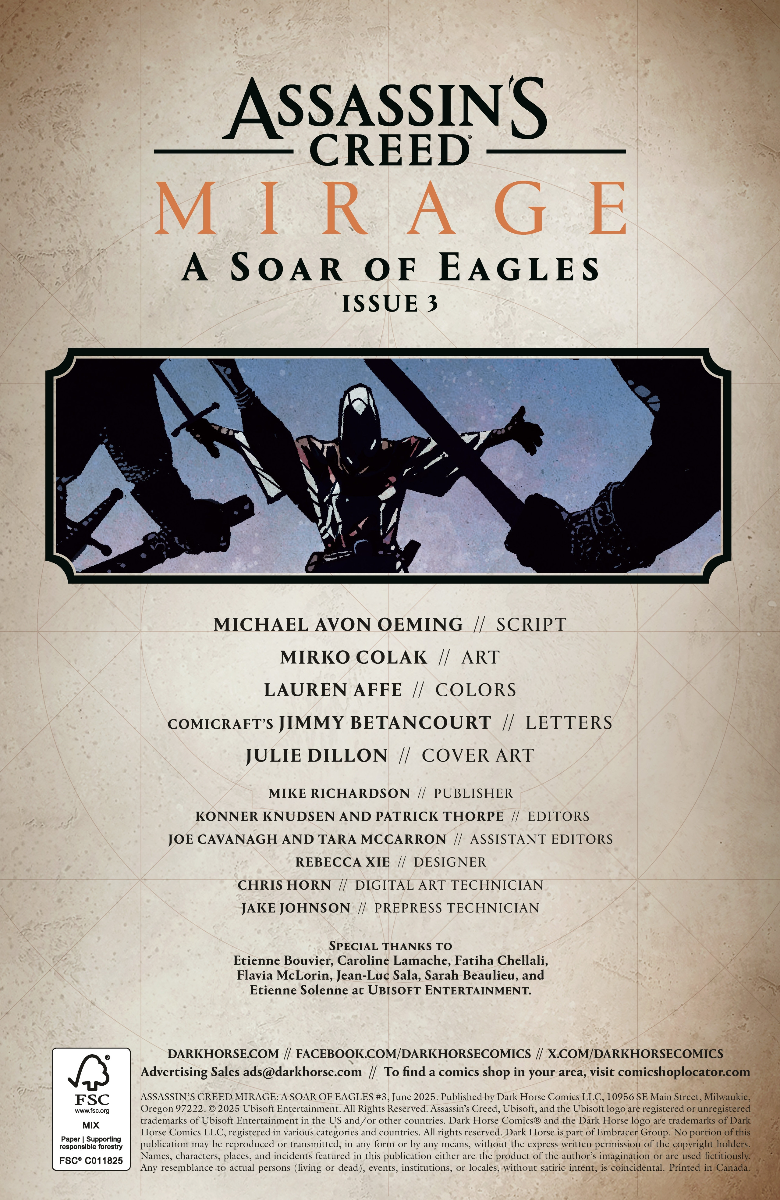 Assassin's Creed Mirage: A Soar of Eagles (2025-): Chapter 3 - Page 2