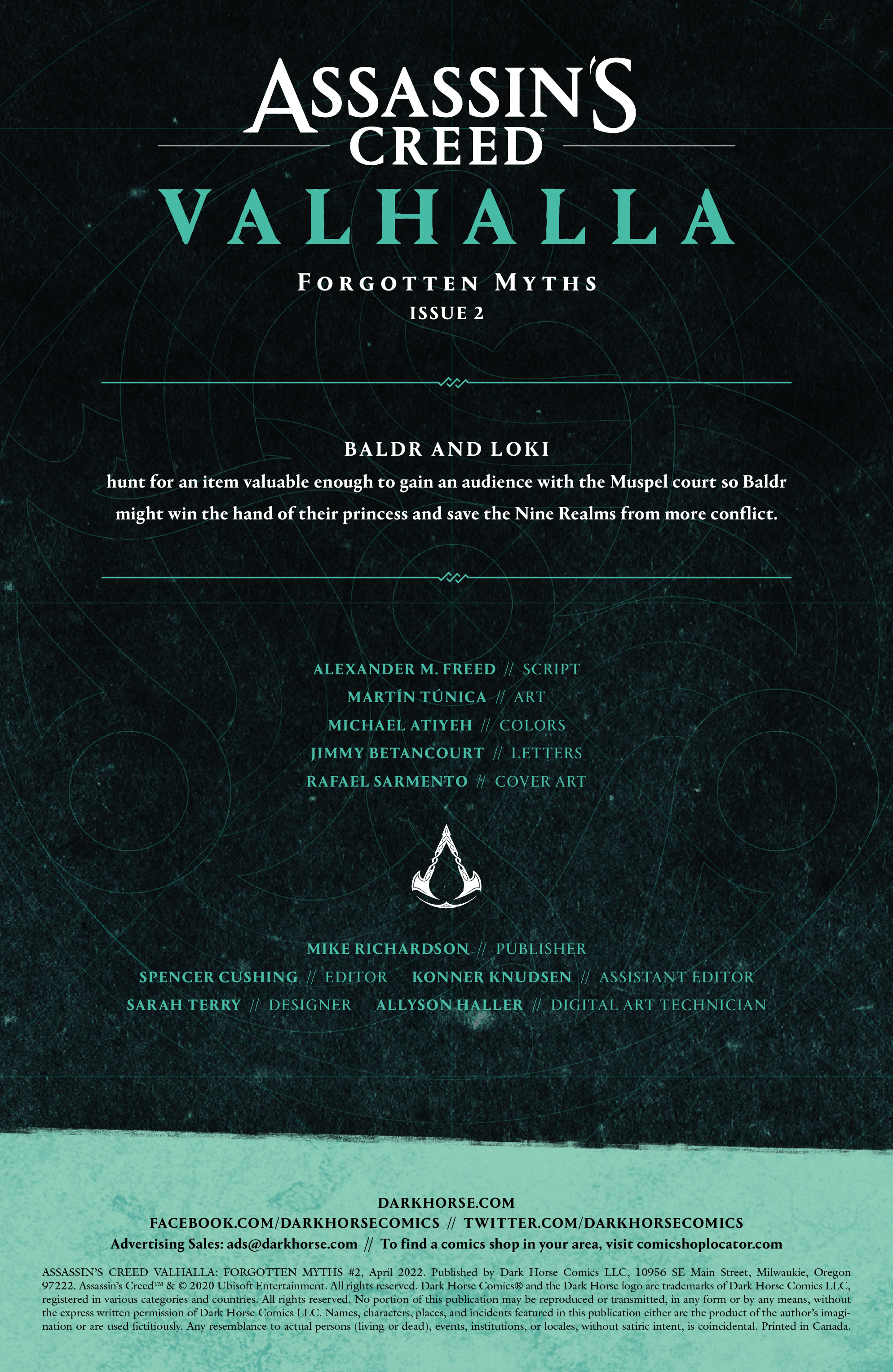 Assassin's Creed: Valhalla - Forgotten Myths (2022-): Chapter 2 - Page 2