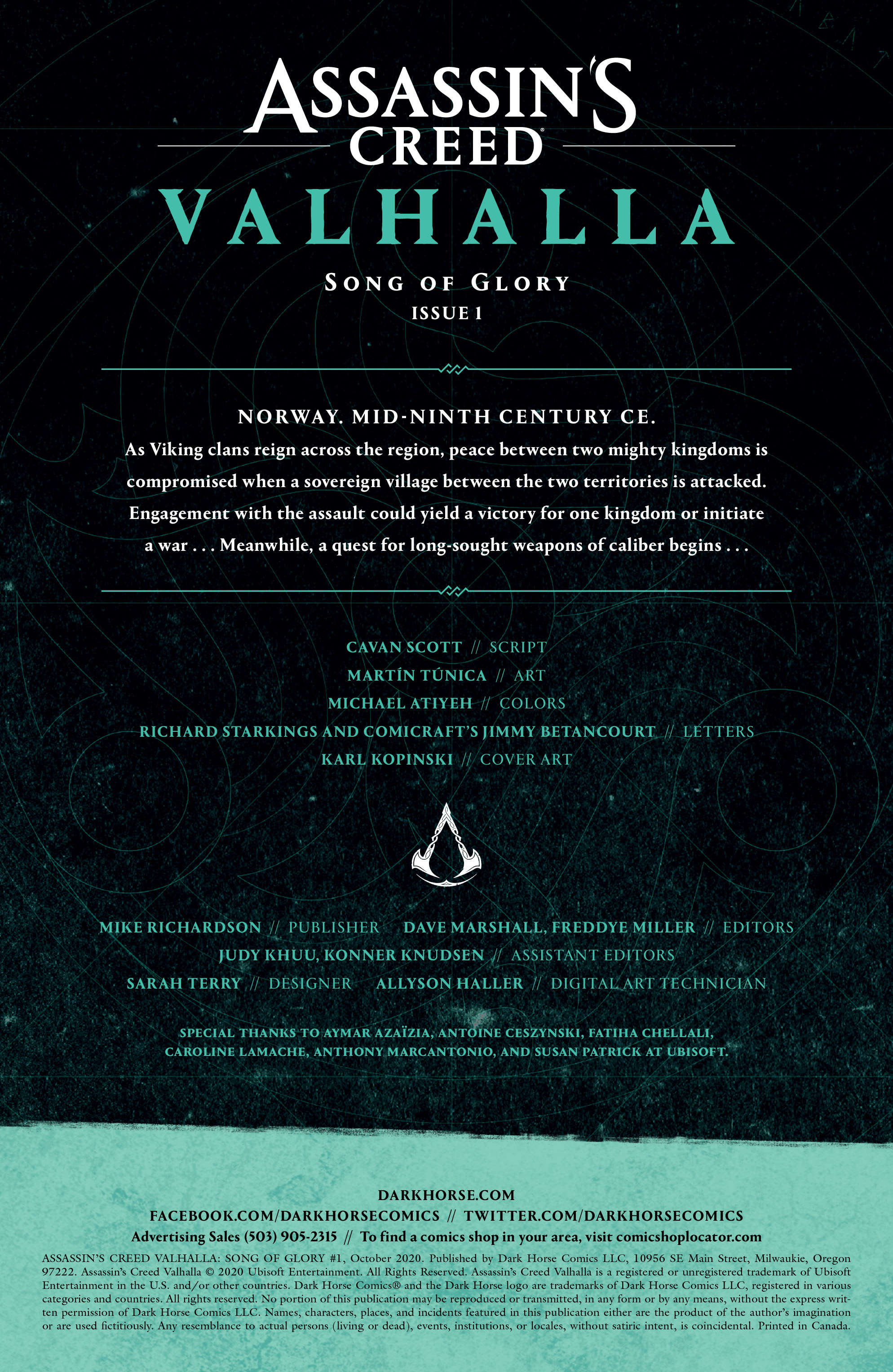 Assassin's Creed Valhalla: Song of Glory (2020-): Chapter 1 - Page 2