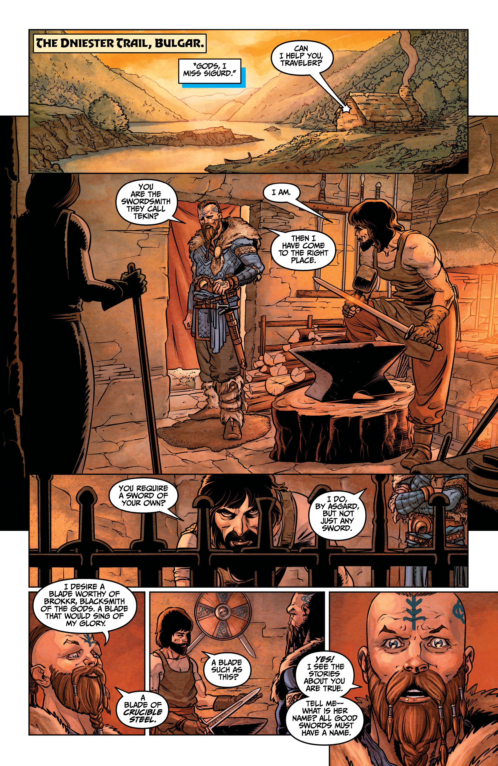 Assassin's Creed Valhalla: Song of Glory (2020-) issue 1 - Page 8