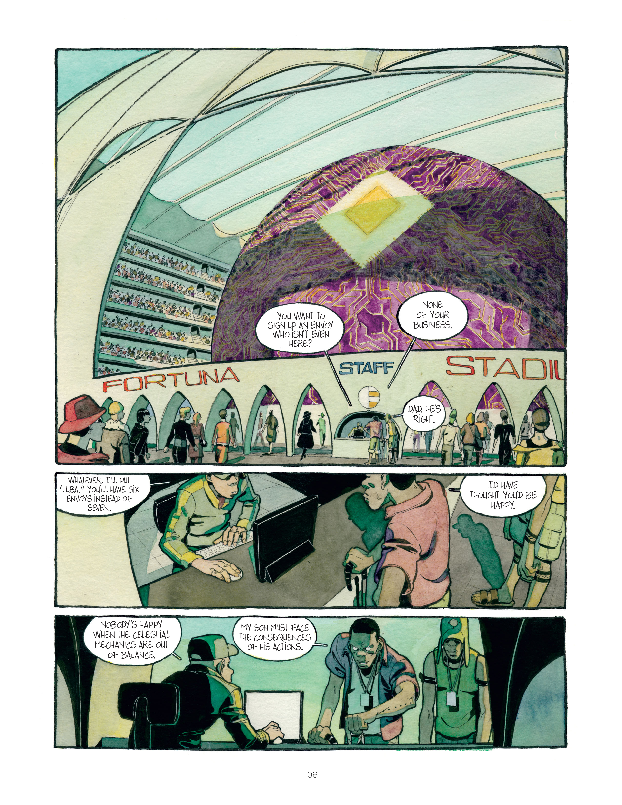 <{ $series->title }} issue 3 - Page 9