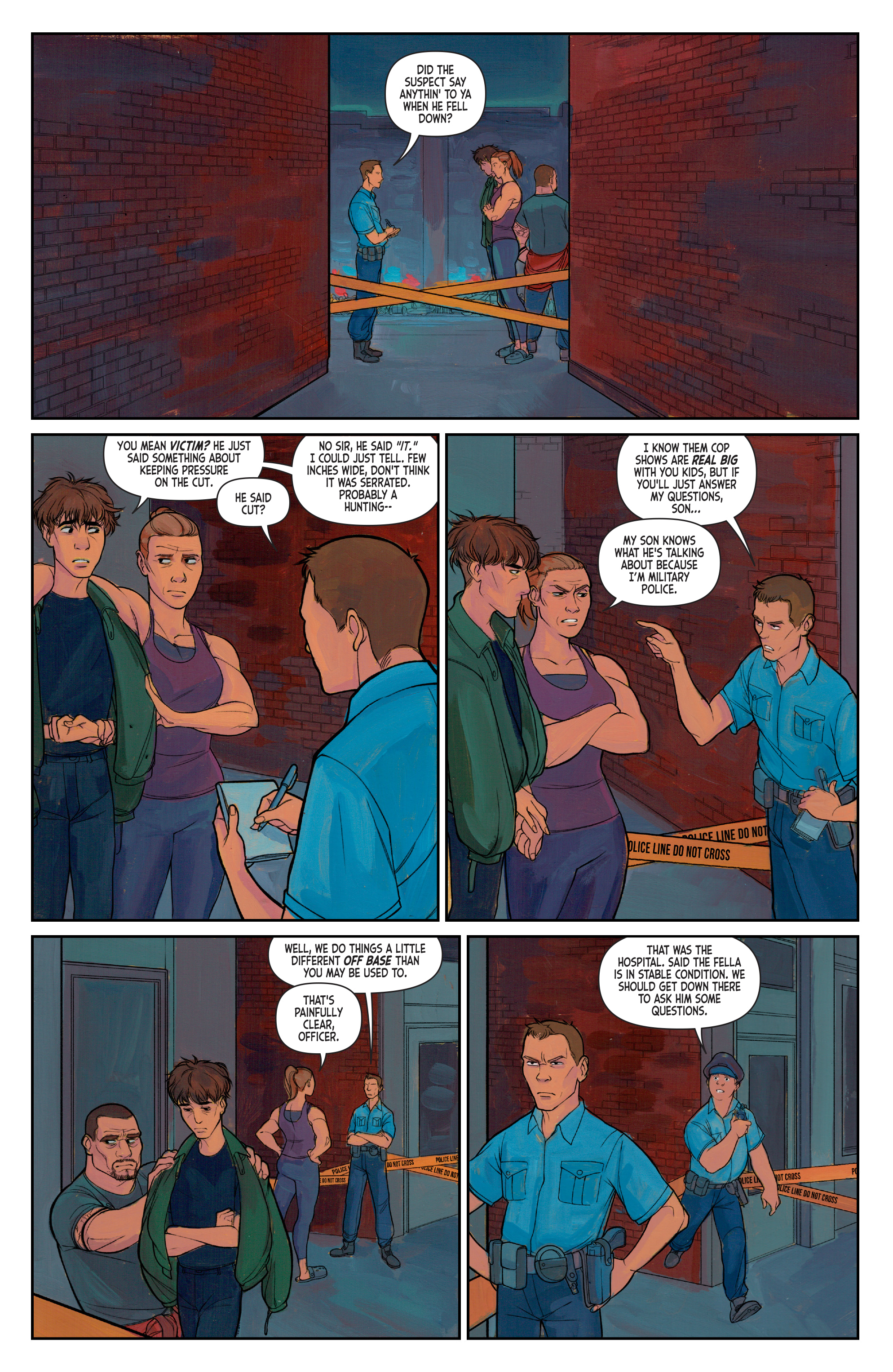 <{ $series->title }} issue 1 - Page 19