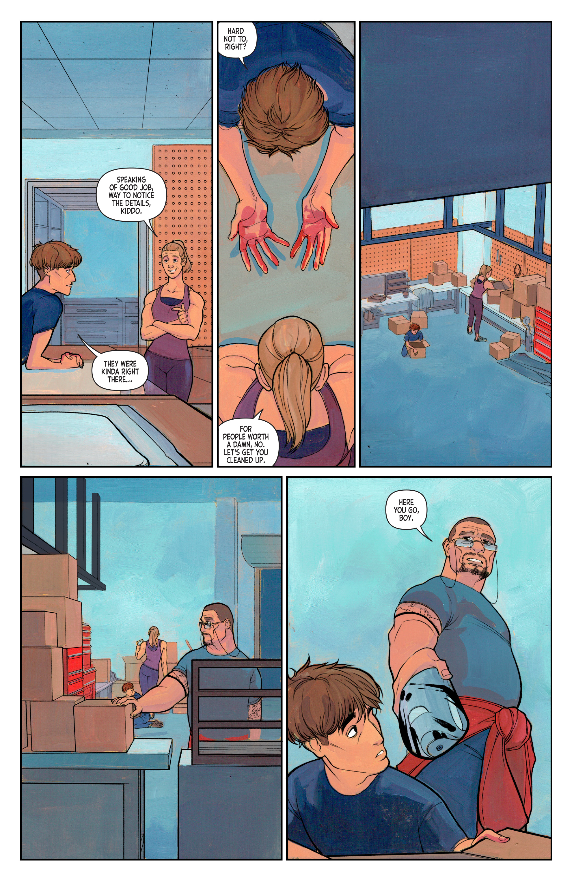 <{ $series->title }} issue 1 - Page 21