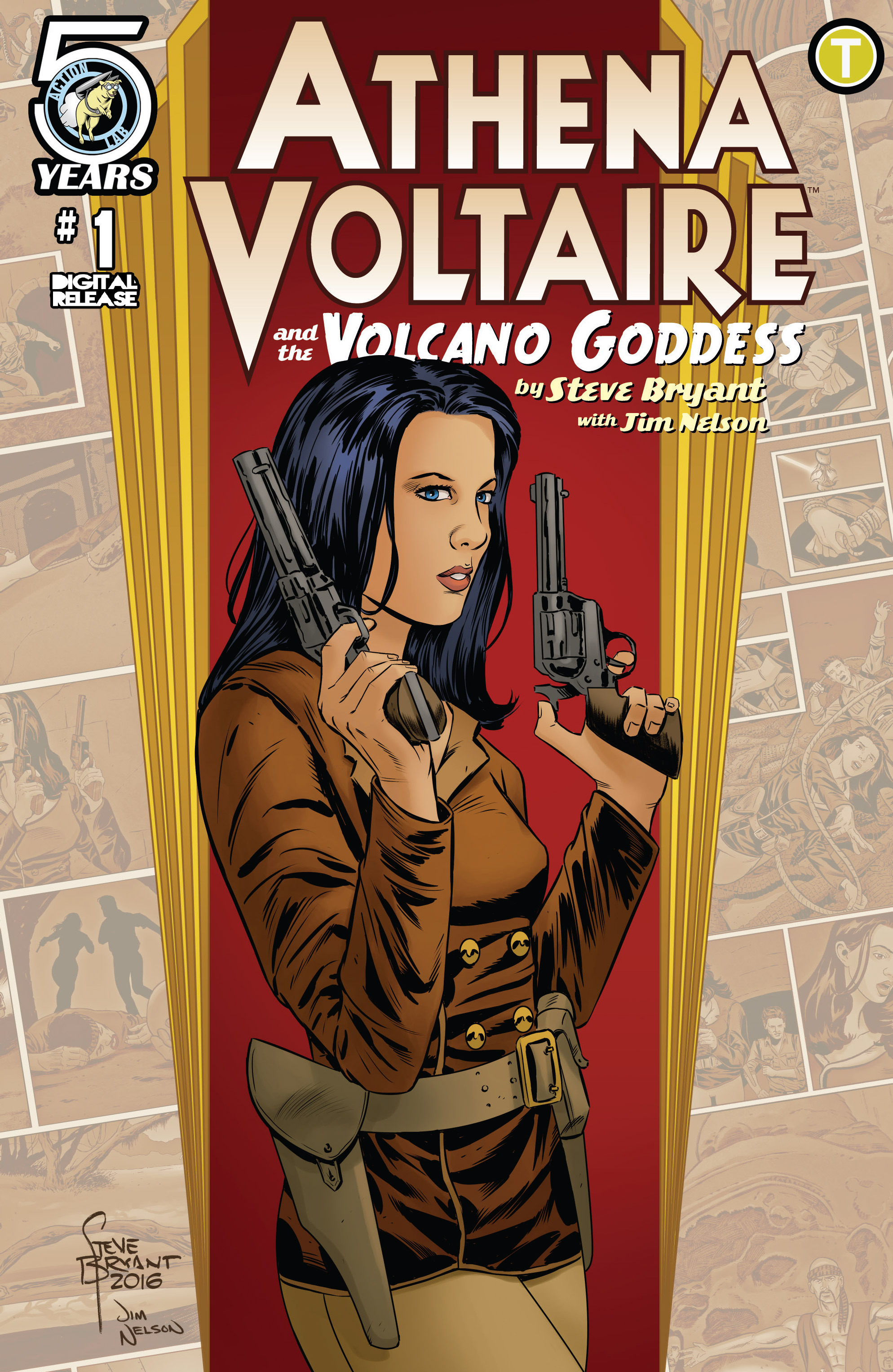 Athena Voltaire and the Volcano Goddess (2016-): Chapter 1 - Page 1