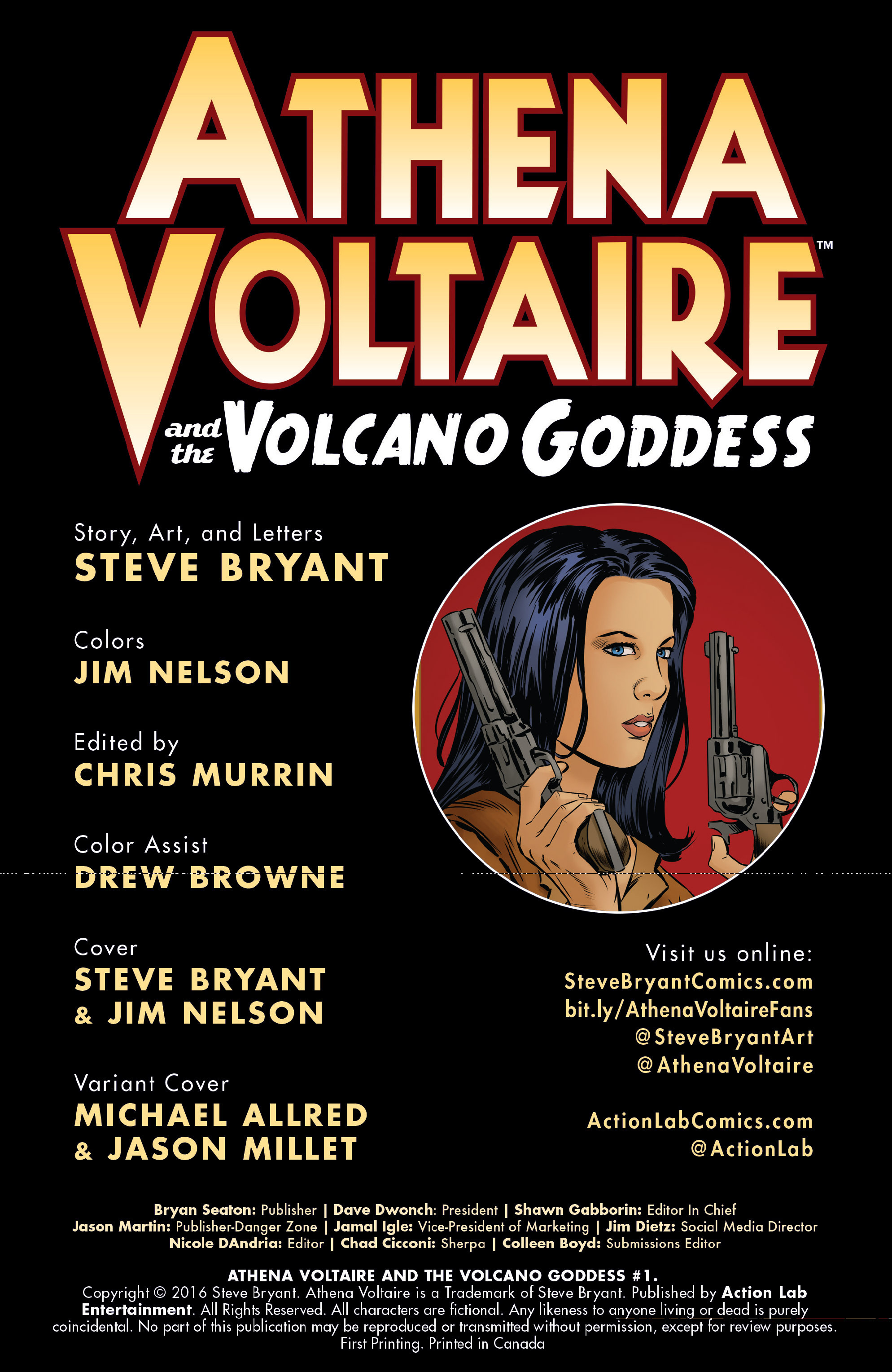 Athena Voltaire and the Volcano Goddess (2016-): Chapter 1 - Page 2