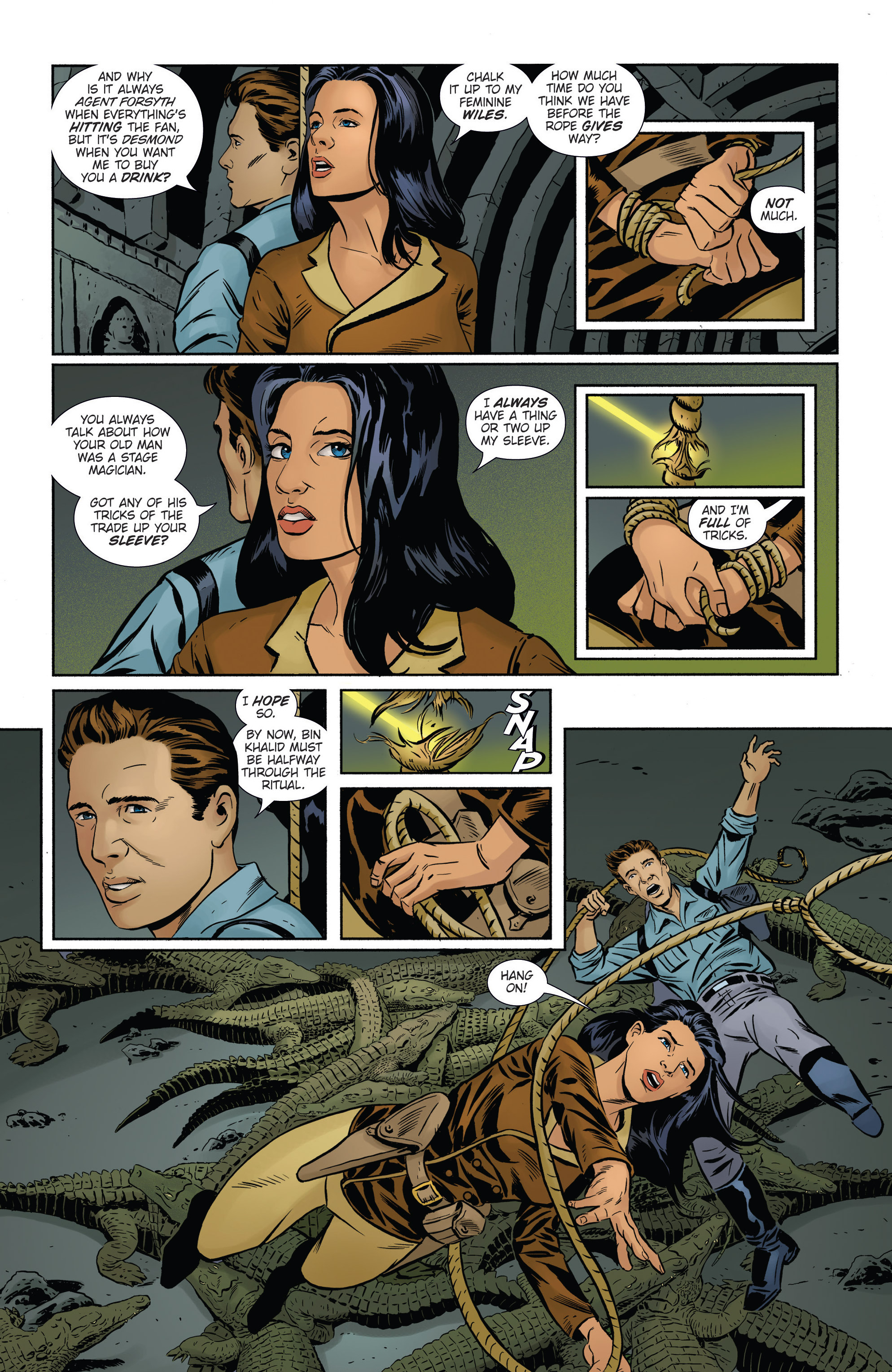 Athena Voltaire and the Volcano Goddess (2016-) issue 1 - Page 6