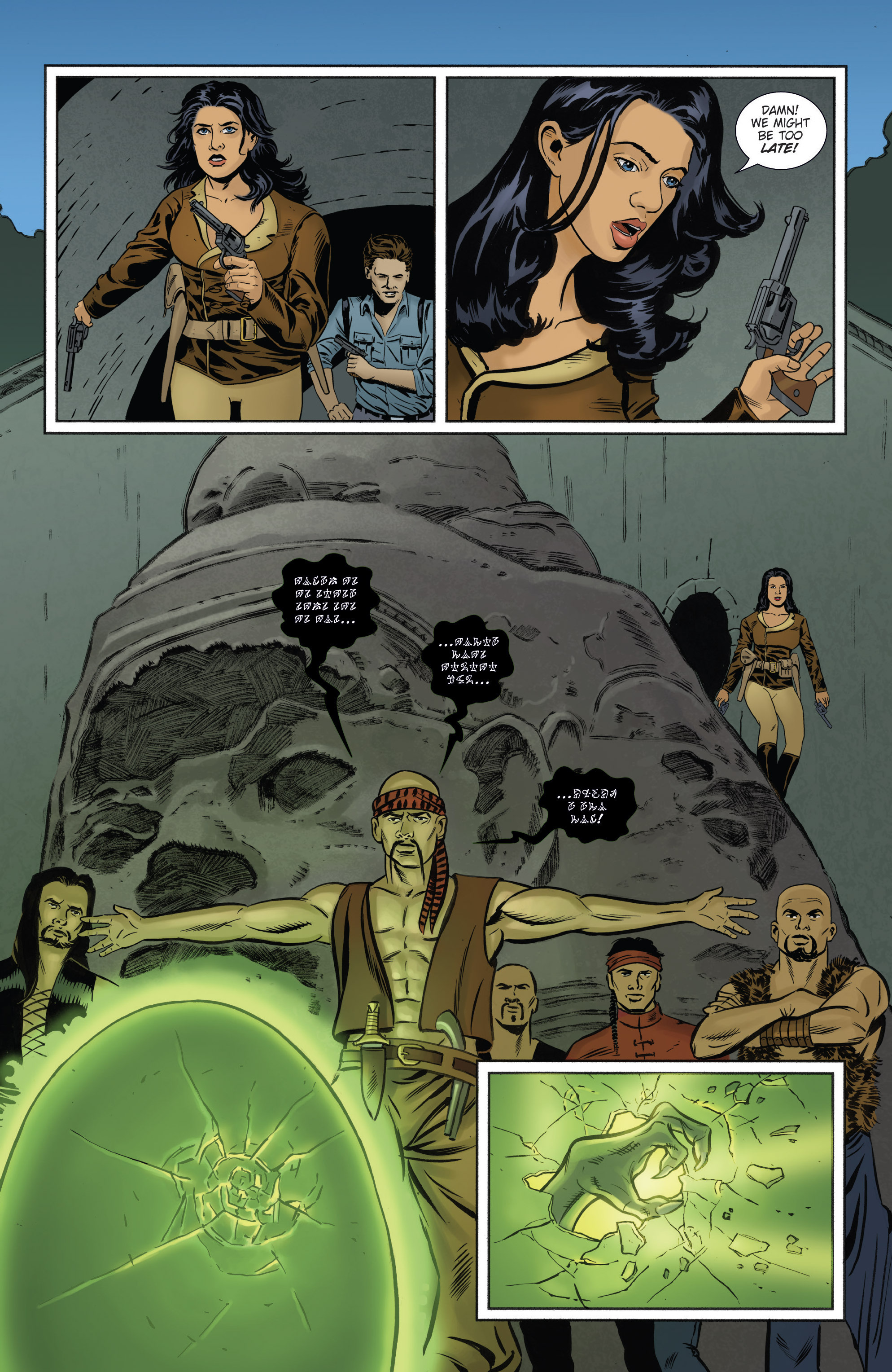 Athena Voltaire and the Volcano Goddess (2016-) issue 1 - Page 8