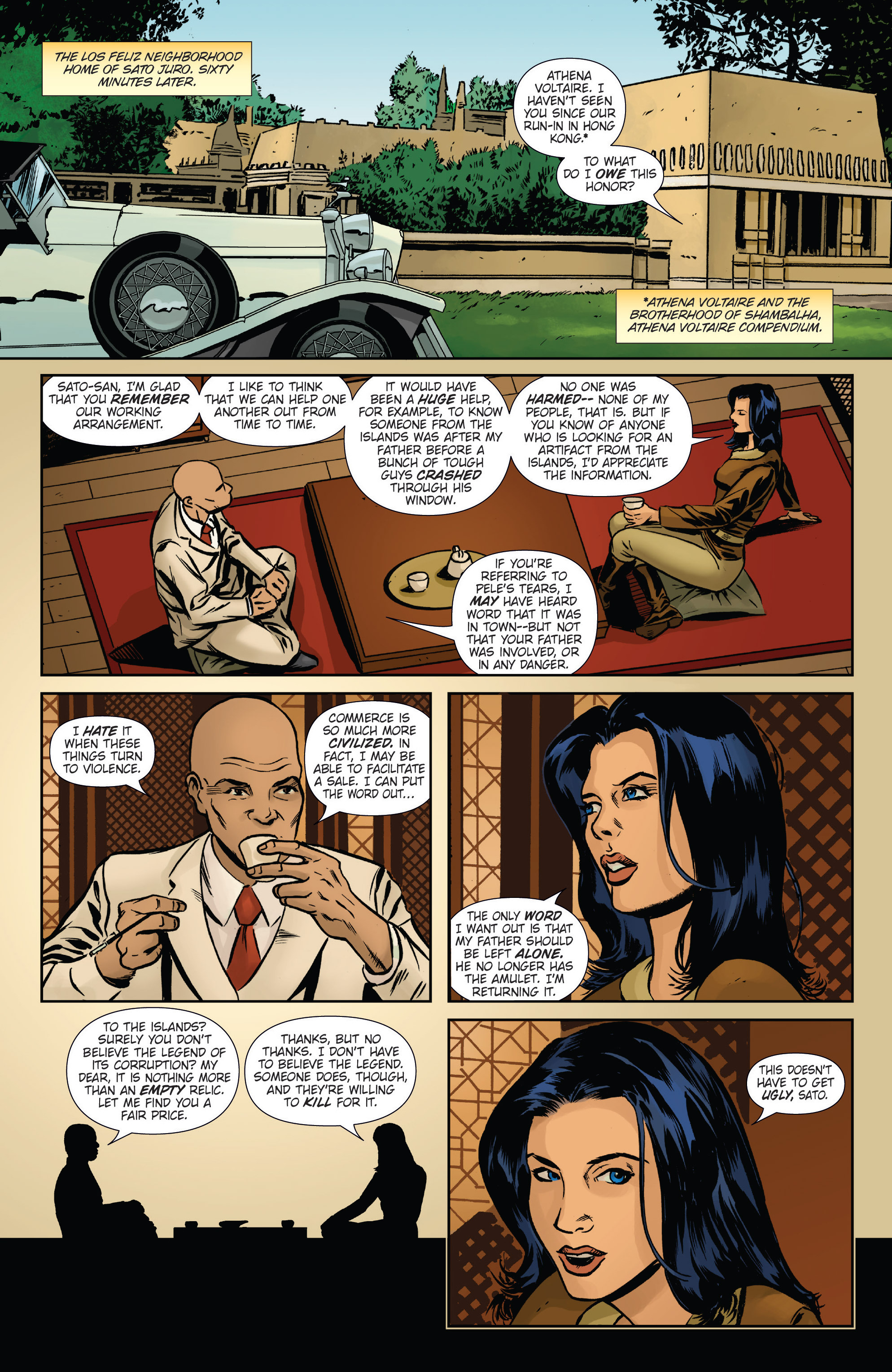 Athena Voltaire and the Volcano Goddess (2016-) issue 2 - Page 13