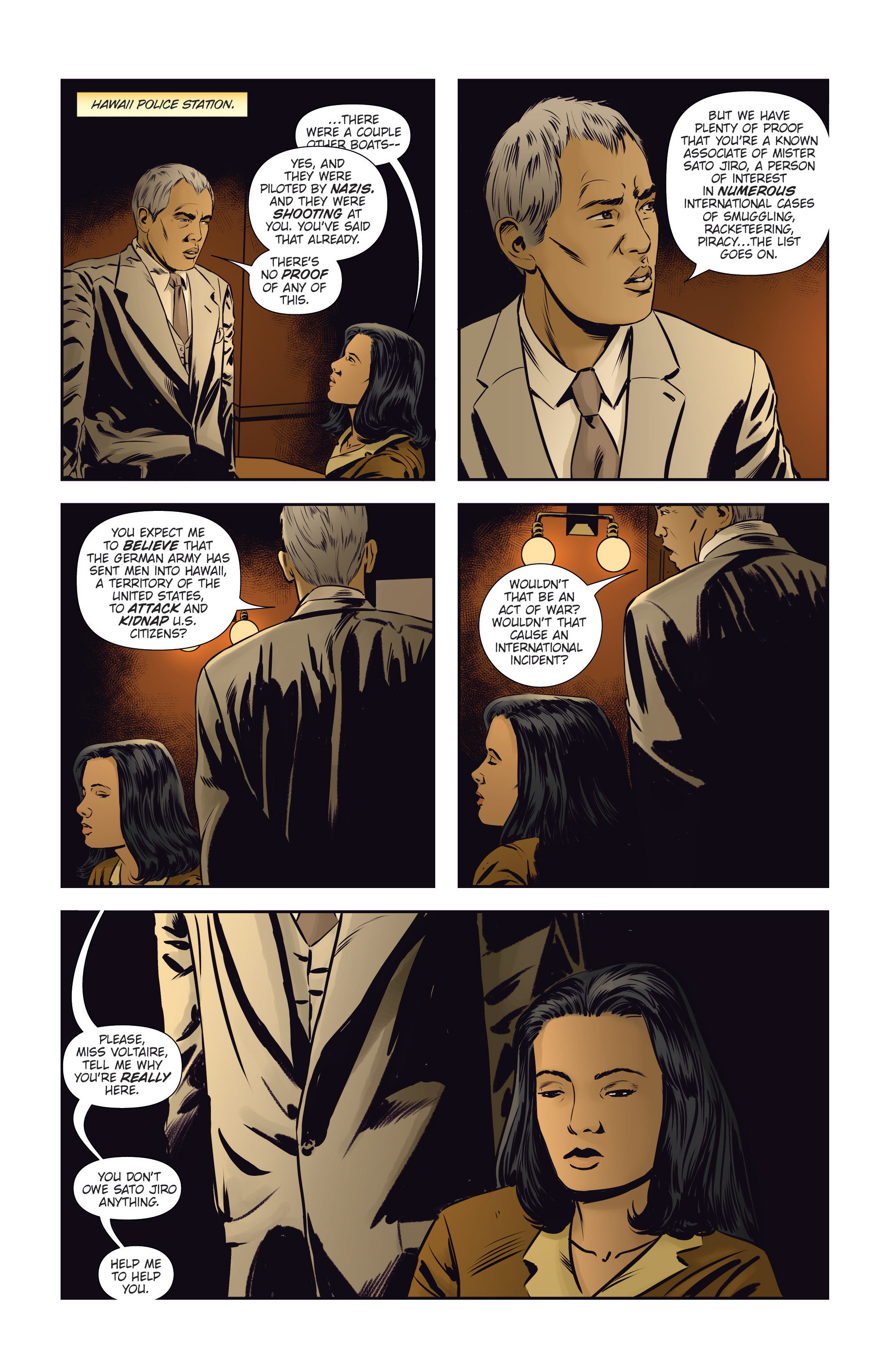 Athena Voltaire and the Volcano Goddess (2016-) issue 3 - Page 7