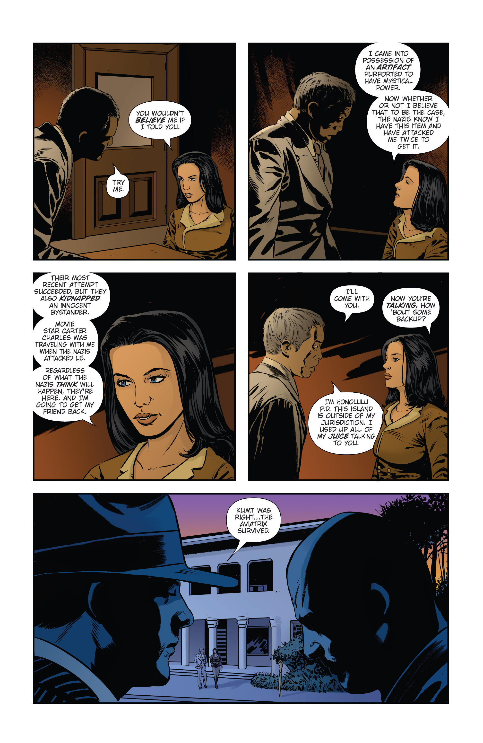 Athena Voltaire and the Volcano Goddess (2016-) issue 3 - Page 9