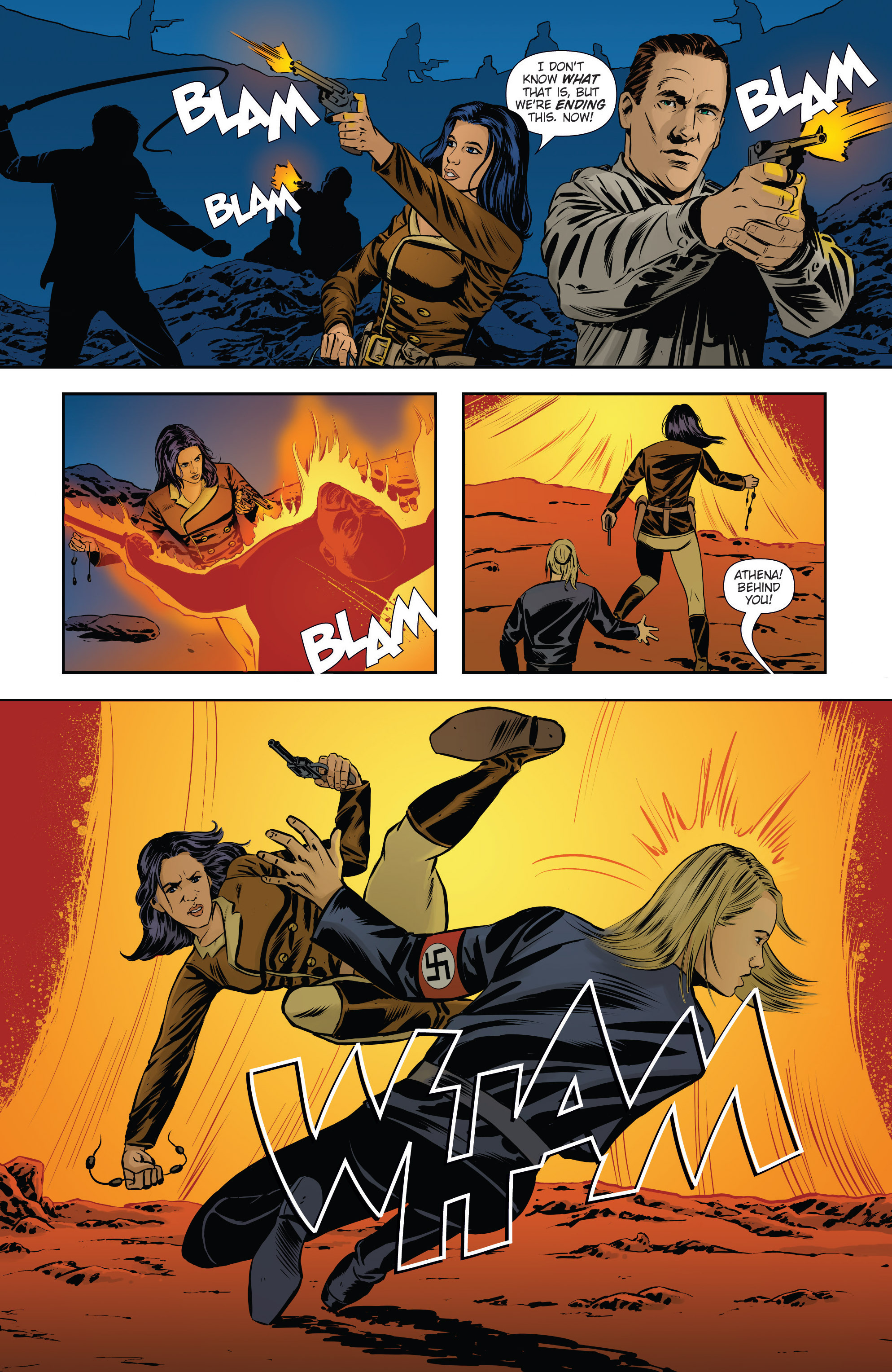 Athena Voltaire and the Volcano Goddess (2016-) issue 3 - Page 21