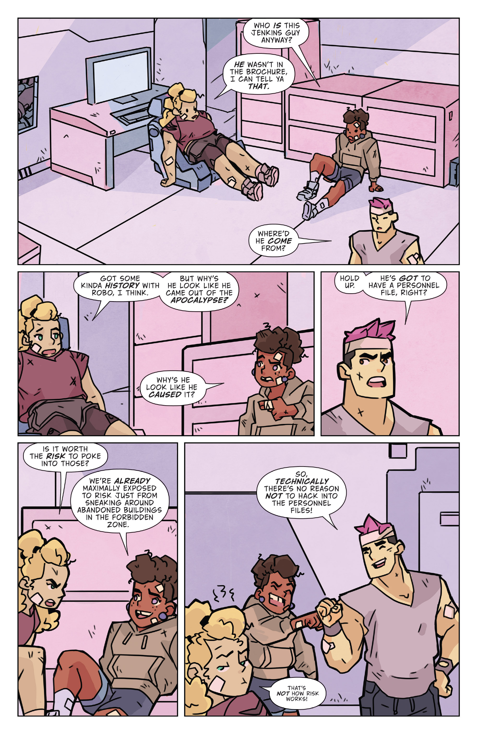 <{ $series->title }} issue 4 - Page 9