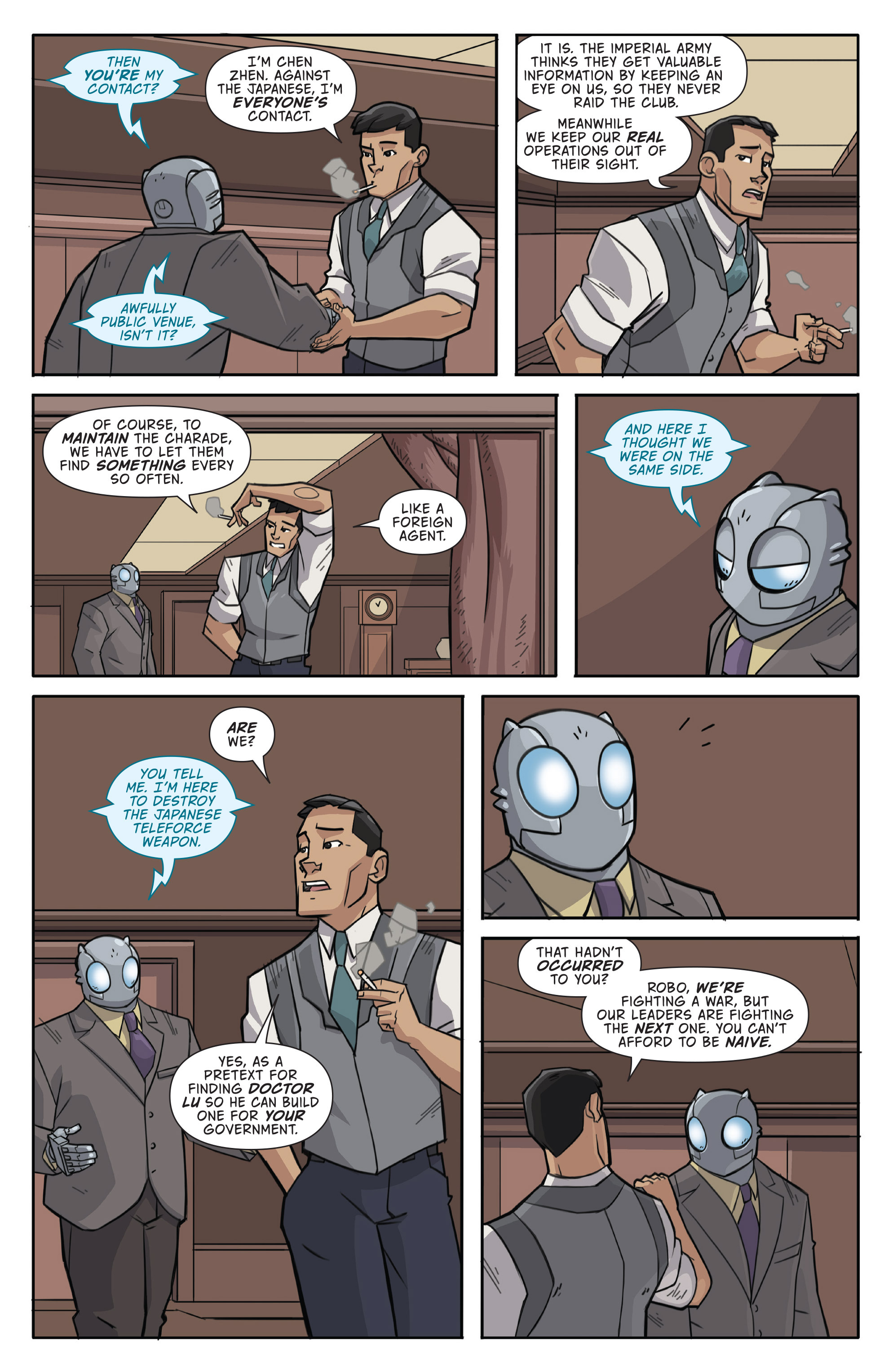 <{ $series->title }} issue 1 - Page 15