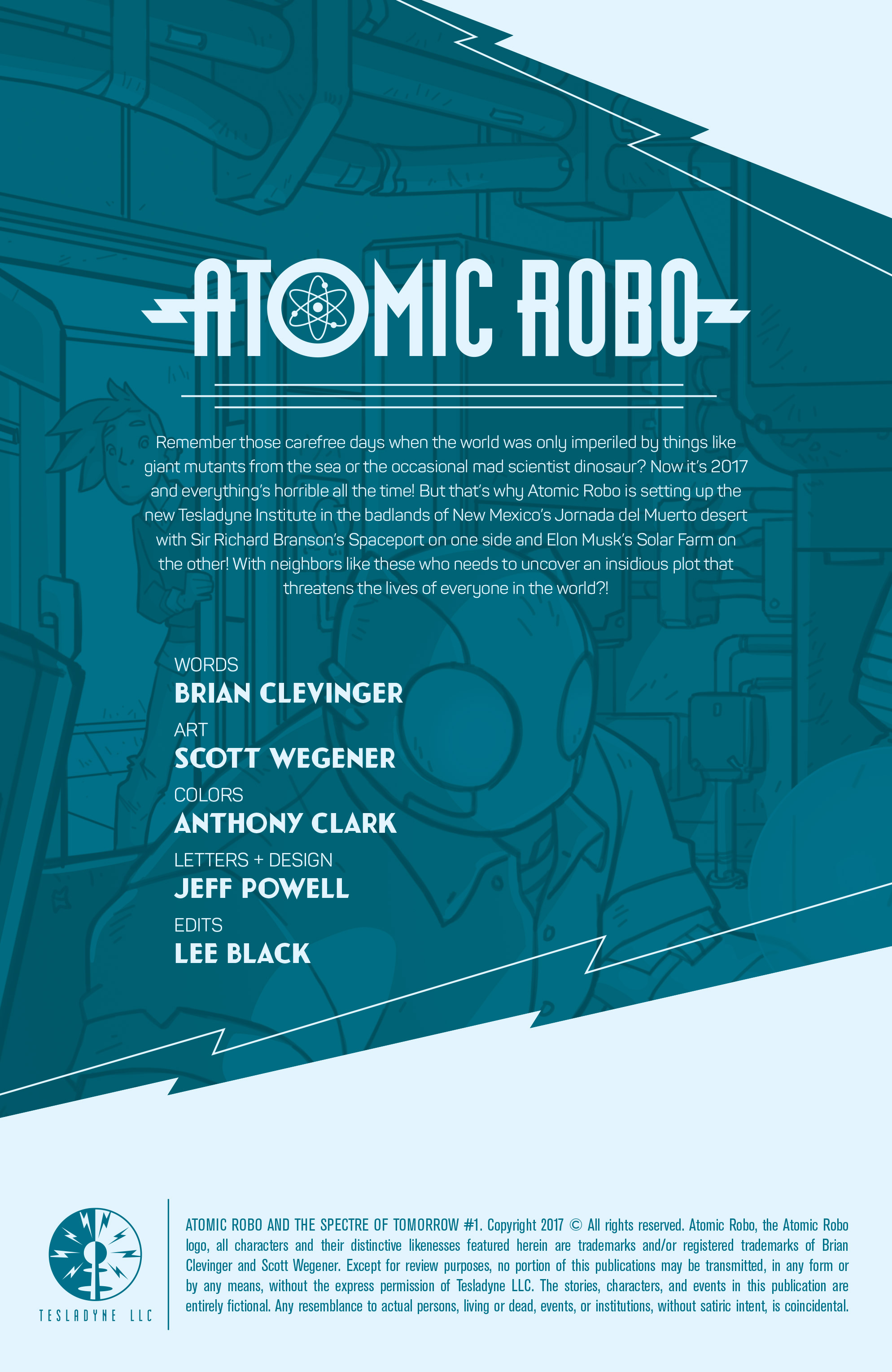 Atomic Robo Spectre of Tomorrow (2017) issue 1 - Page 2