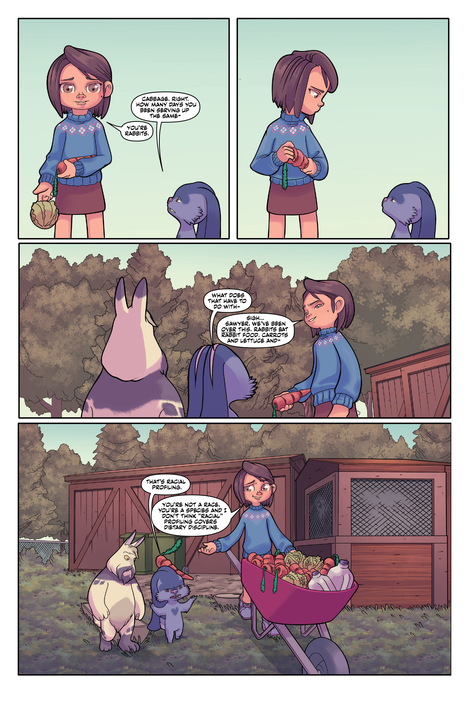 Auntie Agatha's Home For Wayward Rabbits (2018-) issue 1 - Page 6