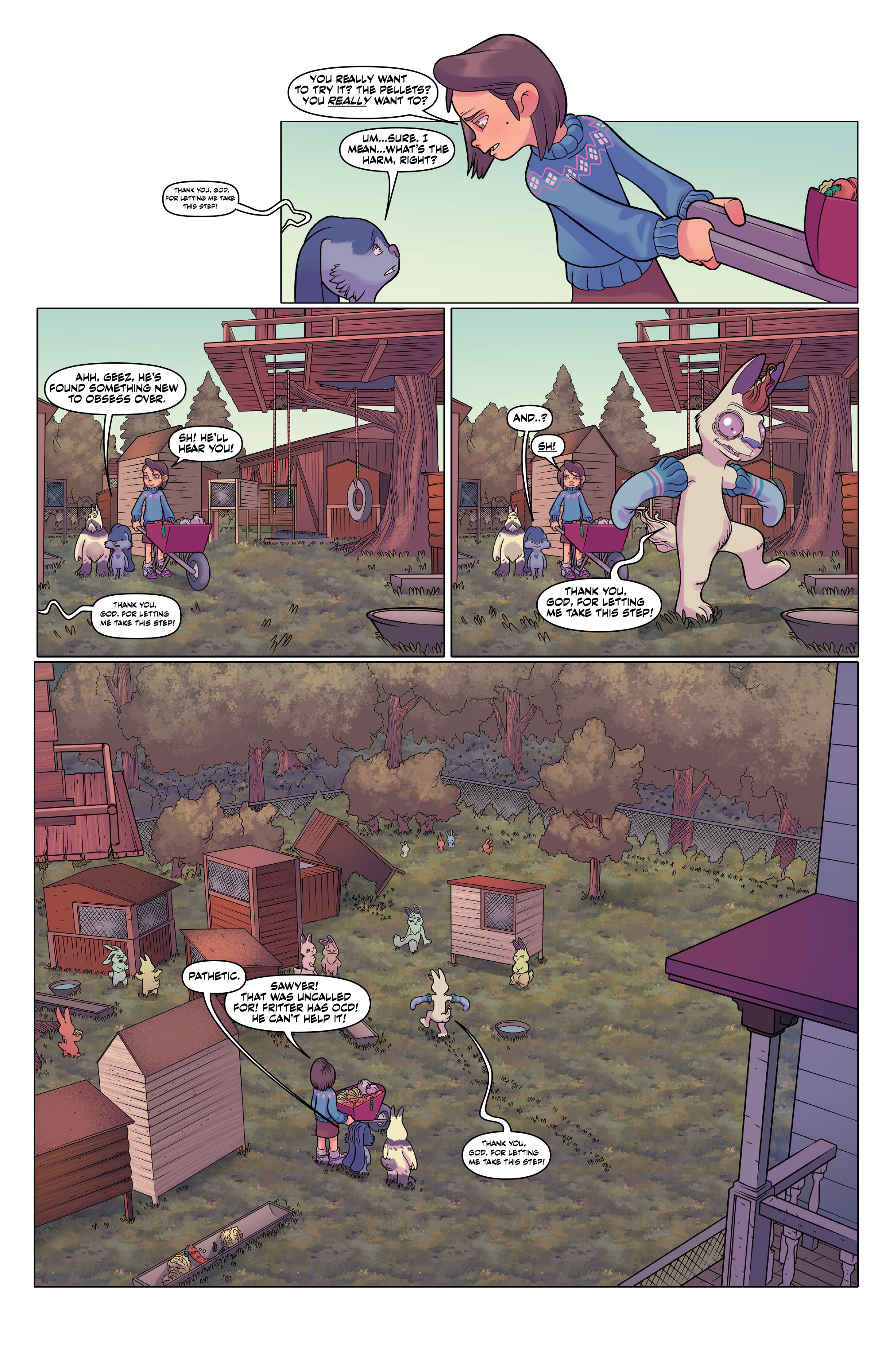 Auntie Agatha's Home For Wayward Rabbits (2018-) issue 1 - Page 9