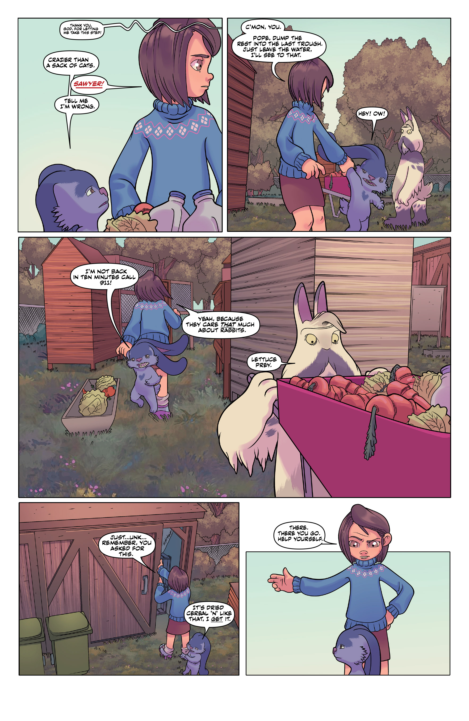 Auntie Agatha's Home For Wayward Rabbits (2018-) issue 1 - Page 10