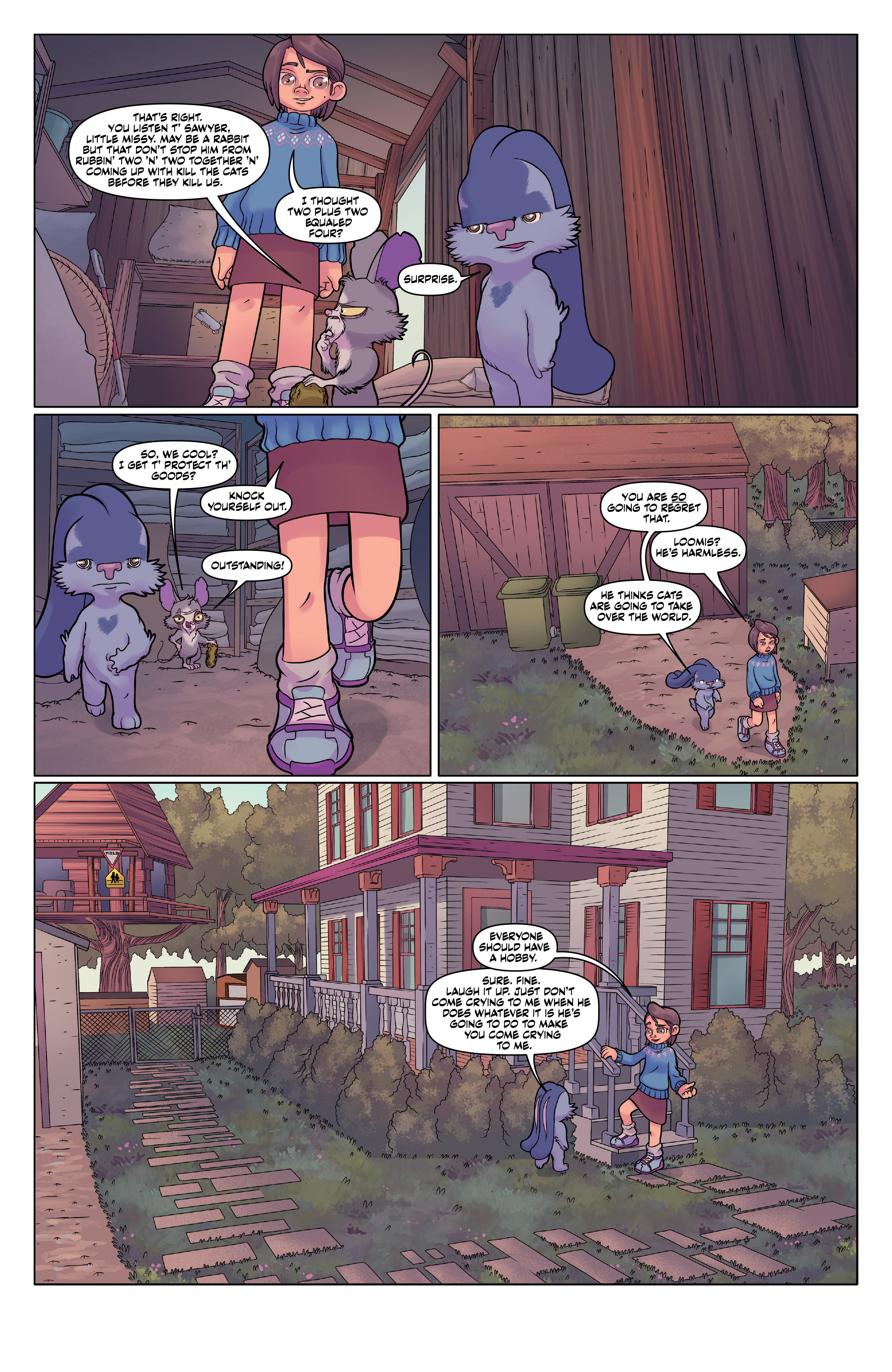 Auntie Agatha's Home For Wayward Rabbits (2018-) issue 1 - Page 15