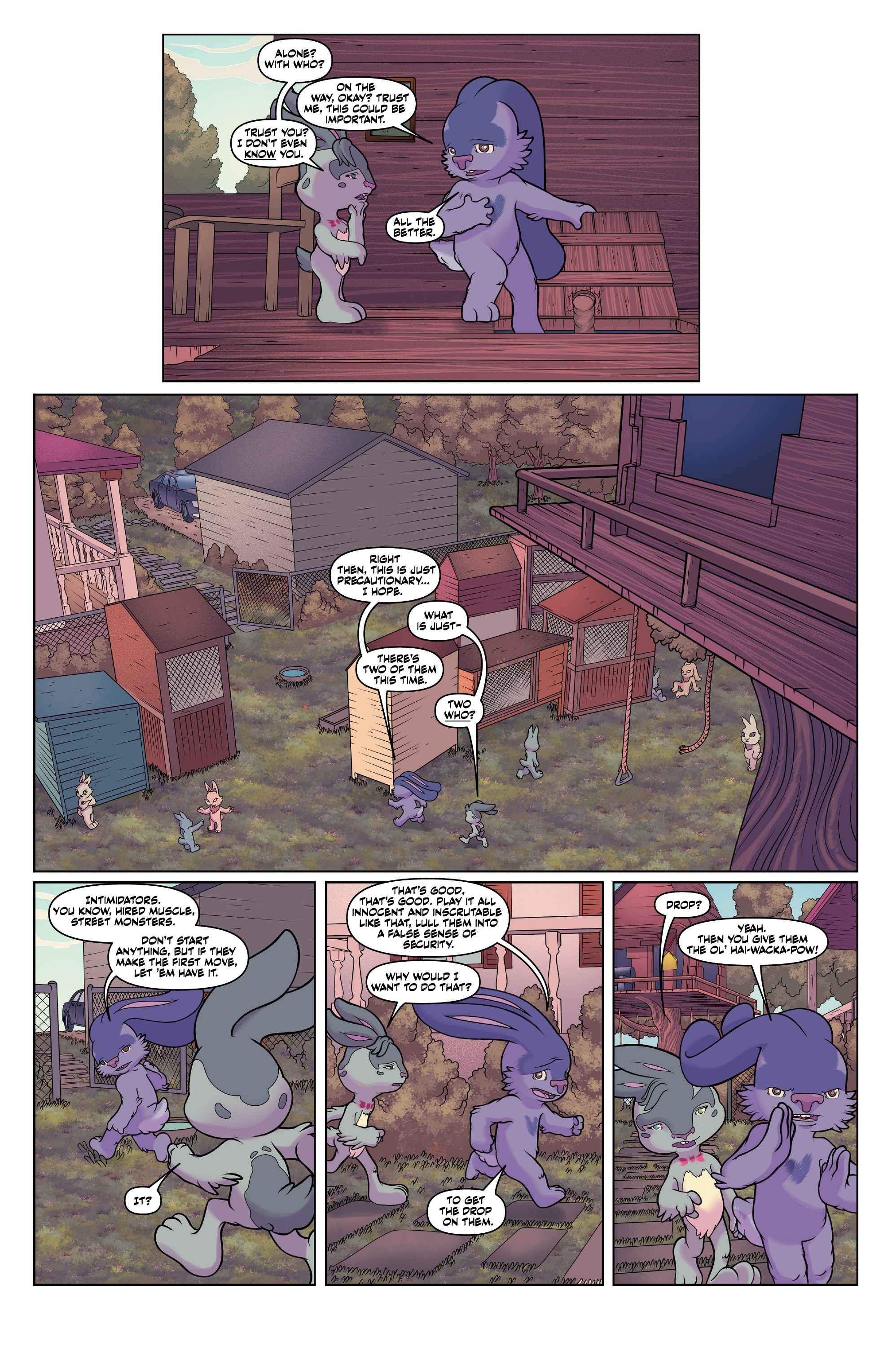 Auntie Agatha's Home For Wayward Rabbits (2018-) issue 2 - Page 12