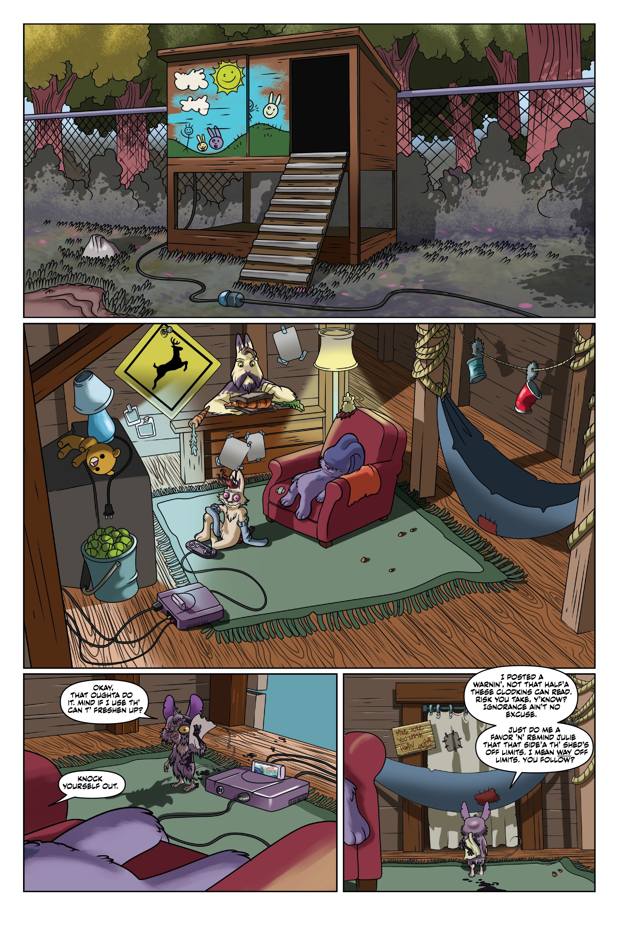 Auntie Agatha's Home For Wayward Rabbits (2018-) issue 4 - Page 17